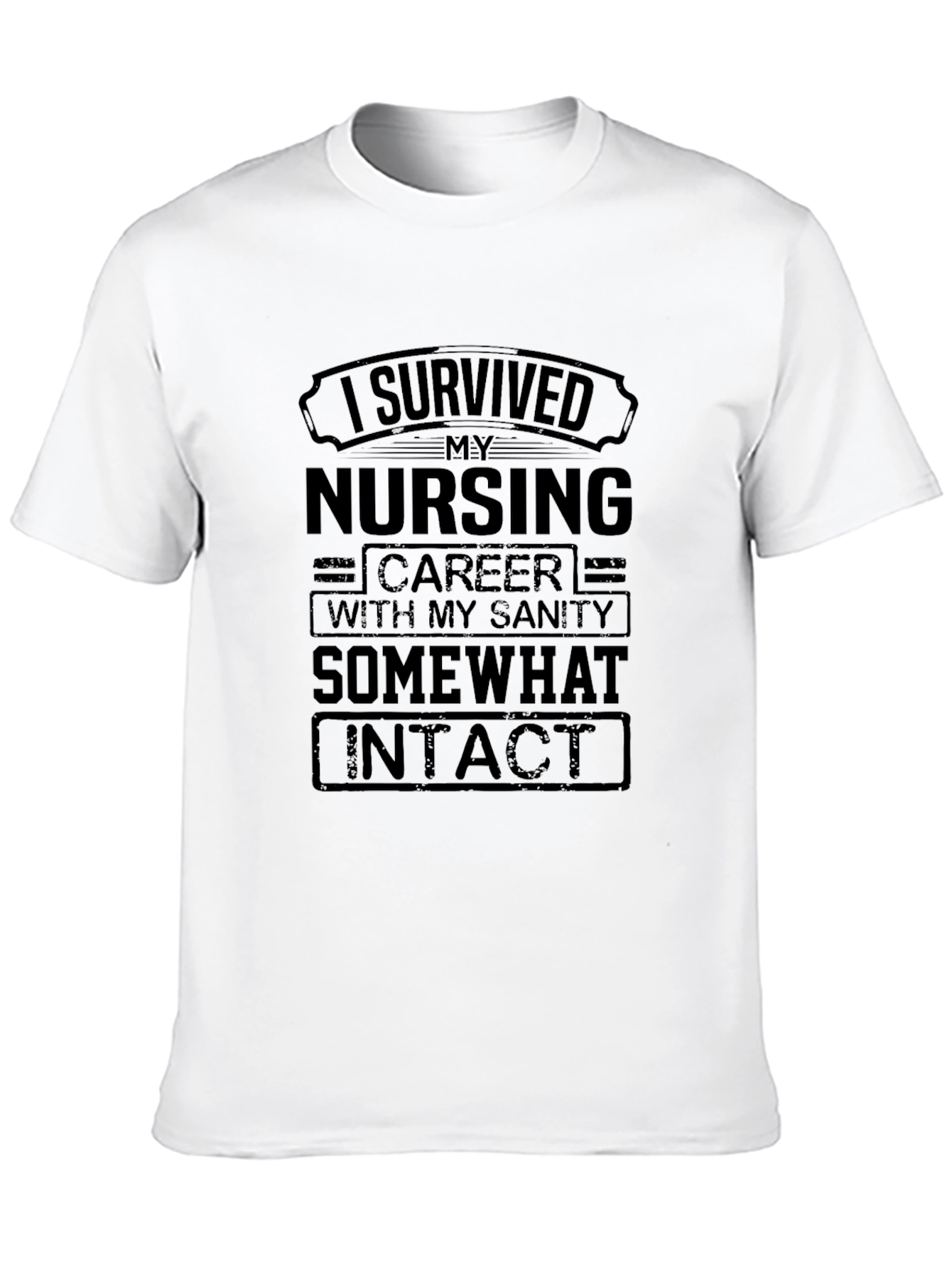 I Survived My Nursing Career T-Shirt - 10