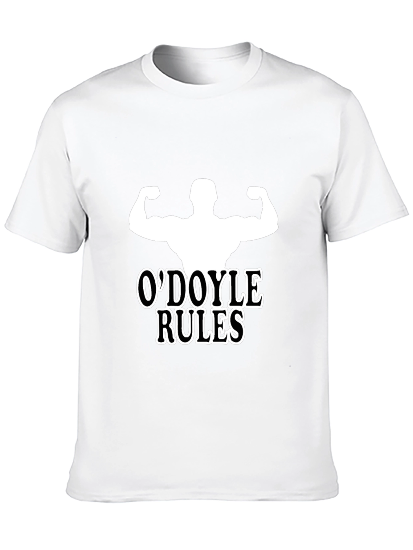 Black O'Doyle Rules Funny Muscle T-Shirt view 10