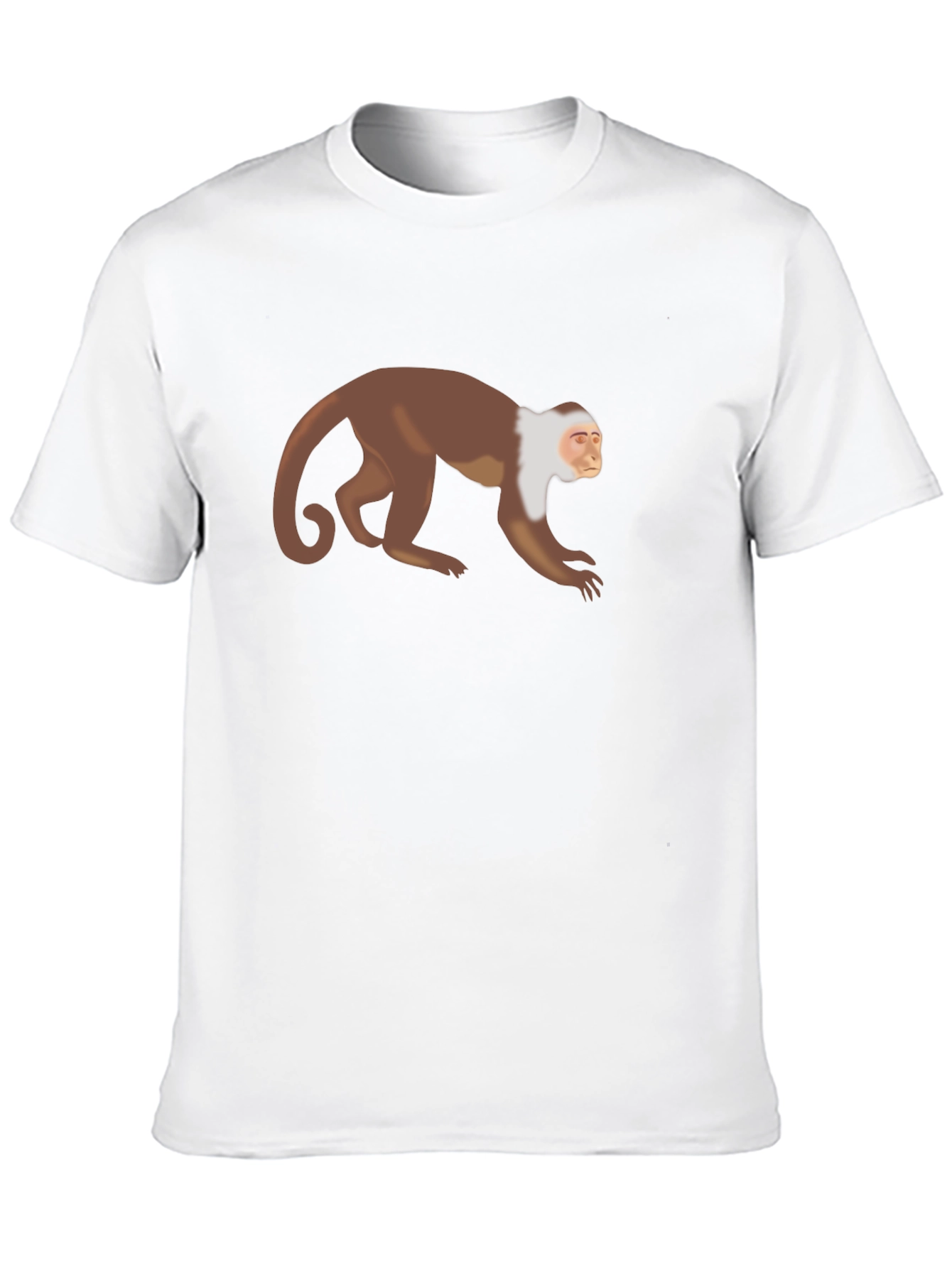 Black Monkey Graphic T-Shirt - Black Casual Tee view 10