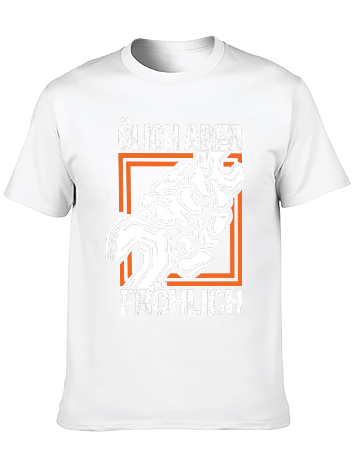 Black Oily But Happy Graphic T-Shirt - Black Crew Neck view 10