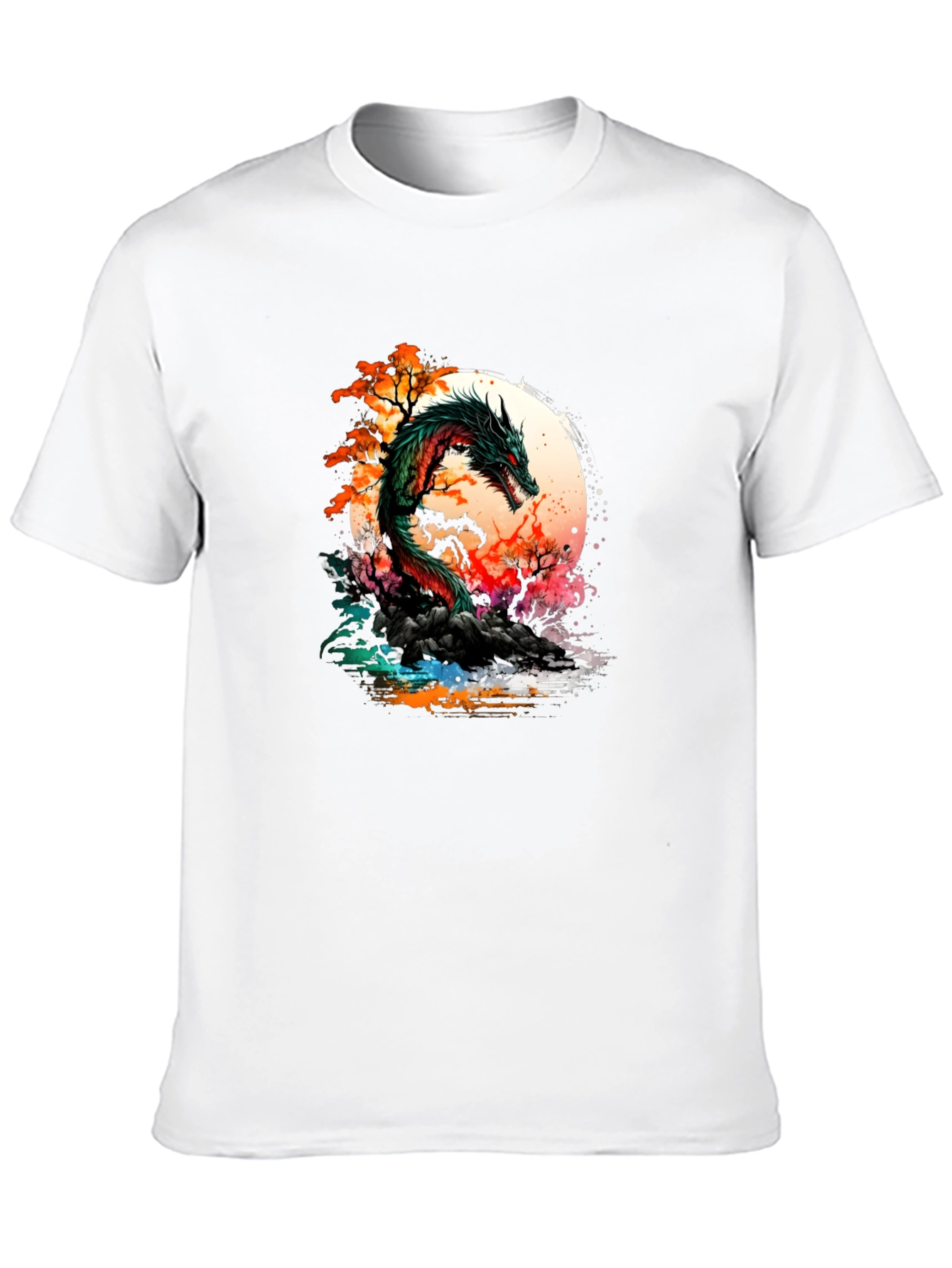 Black Dragon Graphic Tee - Unique Design view 10