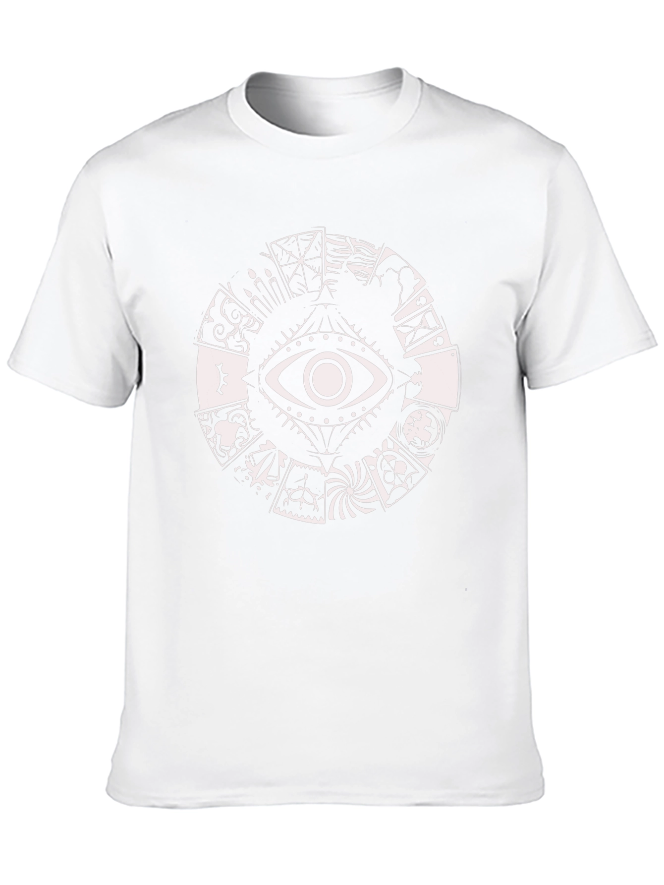 Black Mystic Eye Graphic T-Shirt - Unisex Cotton Tee view 10