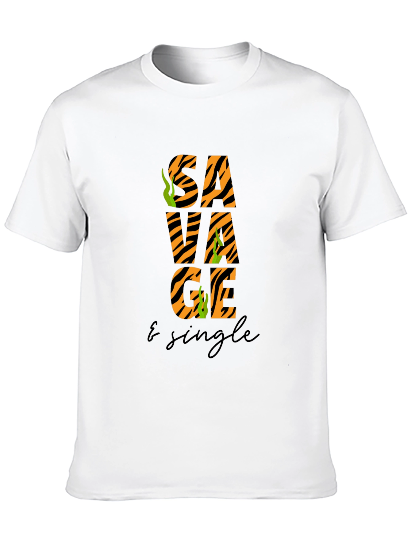 Black Savage & Single Graphic Tee - Black T-Shirt view 10