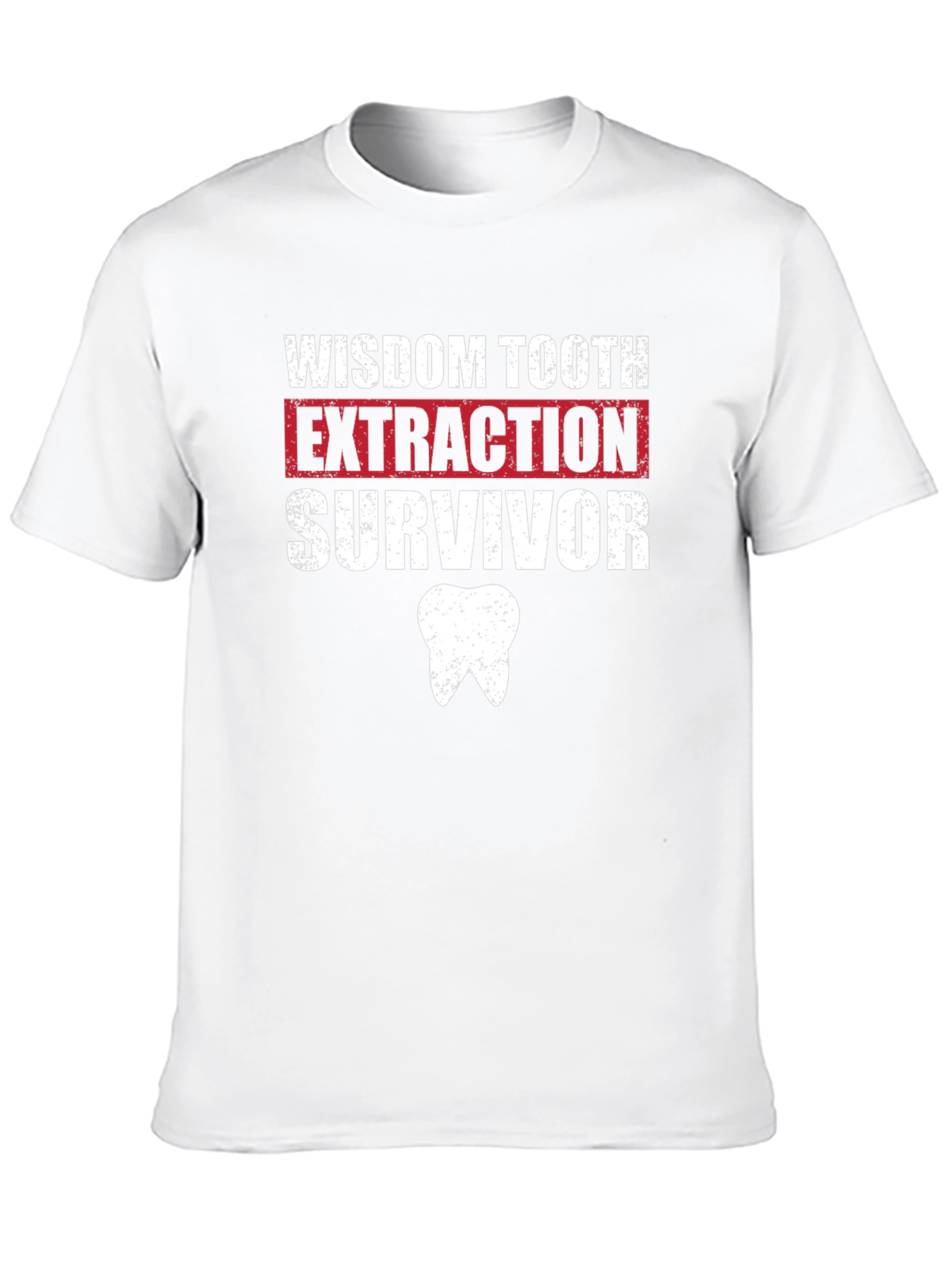 Black Wisdom Tooth Extraction Survivor T-Shirt view 10