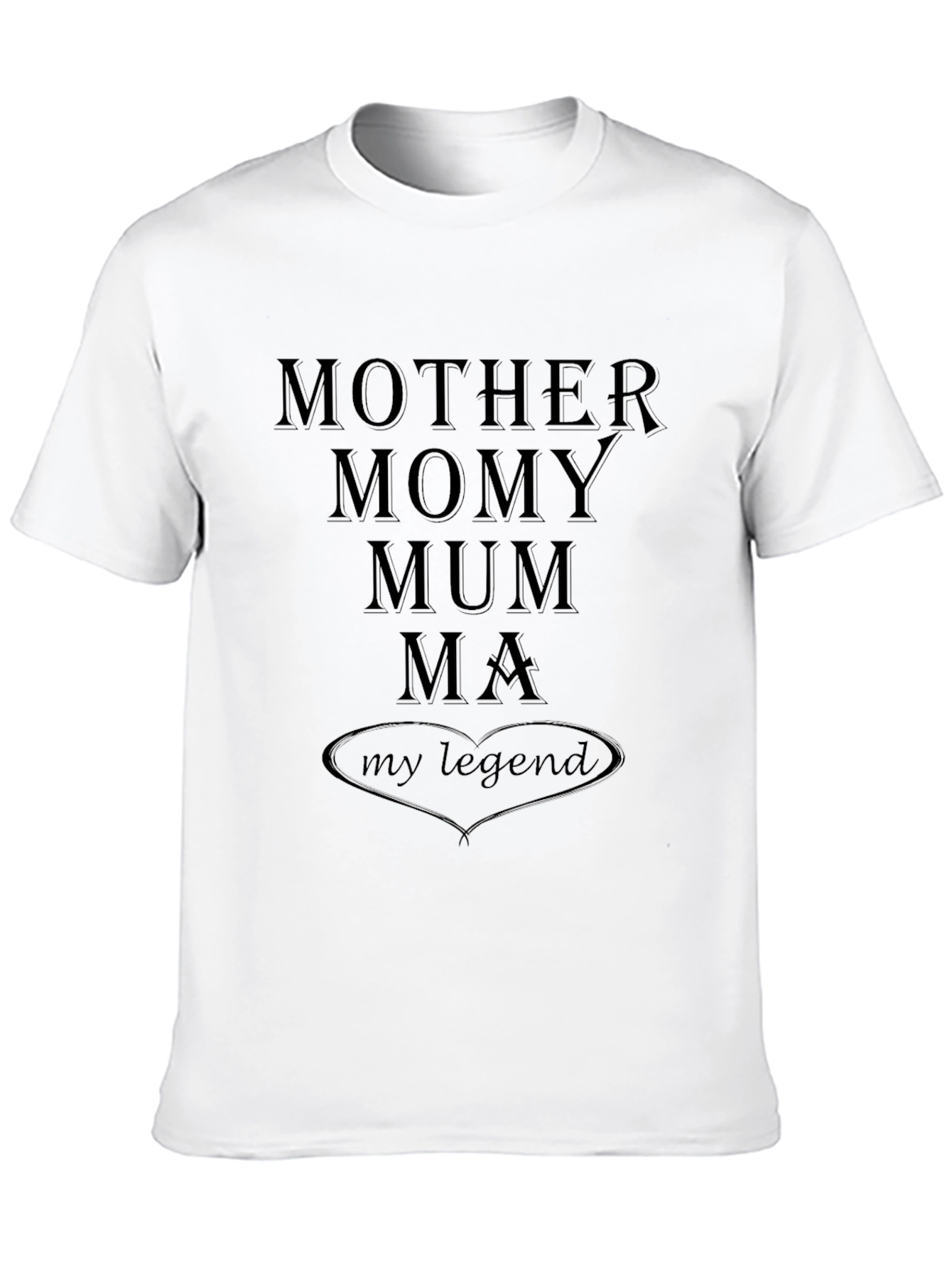 Black Mother My Legend T-Shirt view 10