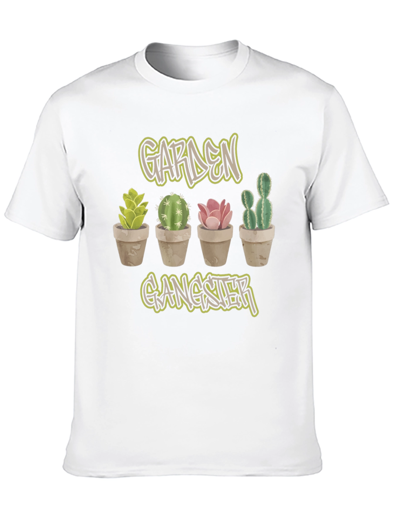 Black Garden Gangster Cactus Tee view 10