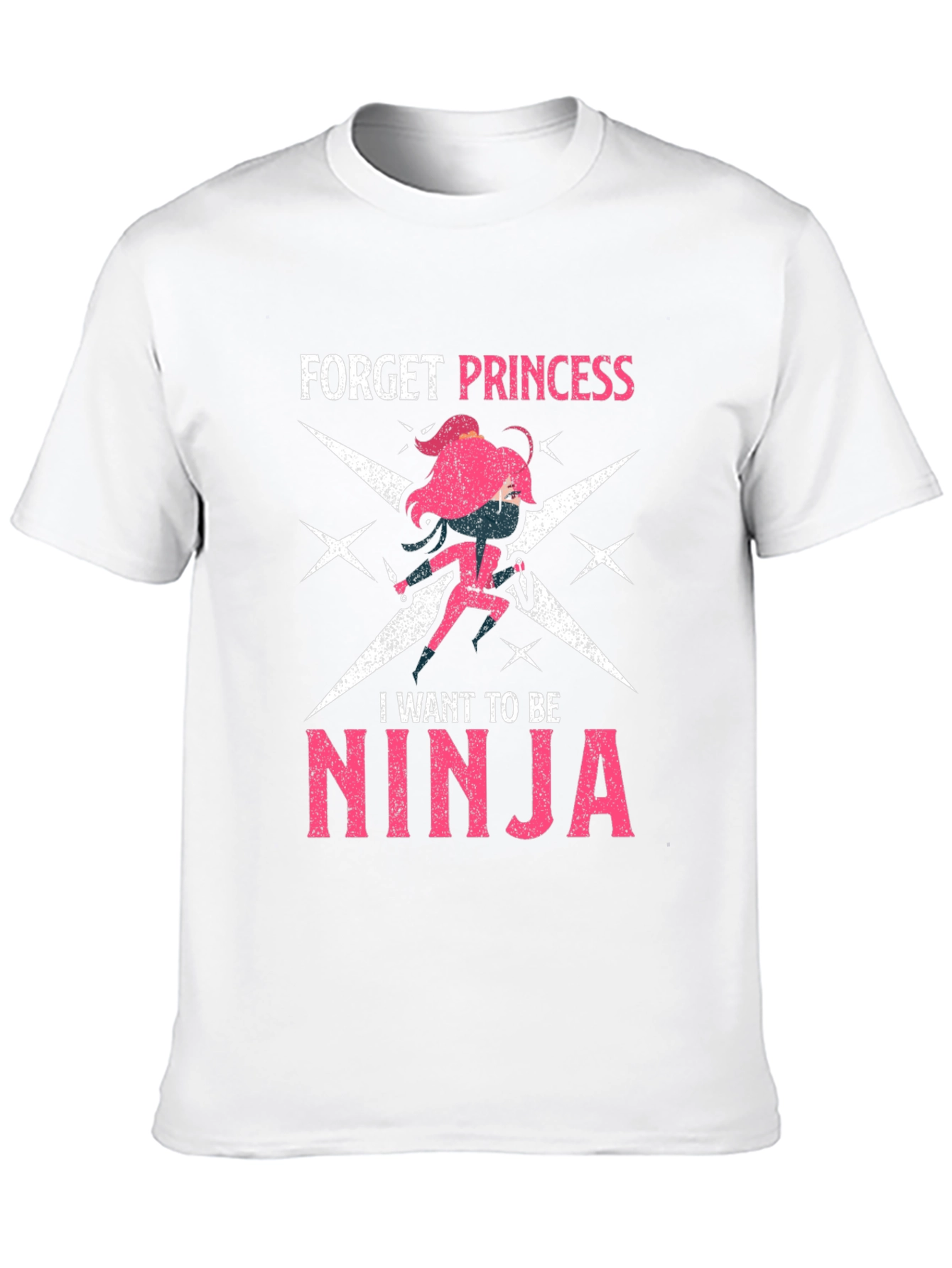 Black Forget Princess, Be Ninja Graphic Tee view 10