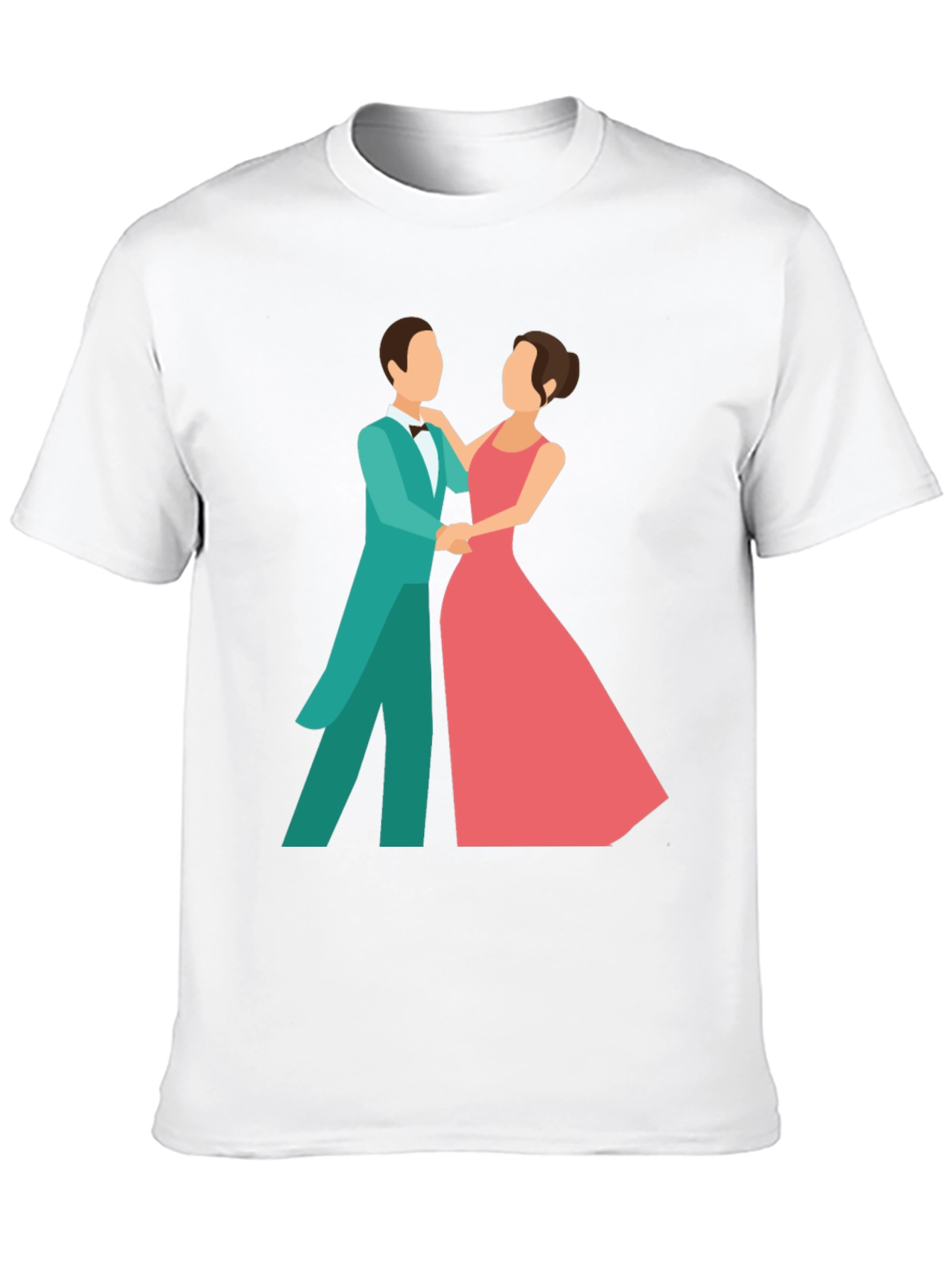 Black Elegant Dance Graphic Tee - Black view 10