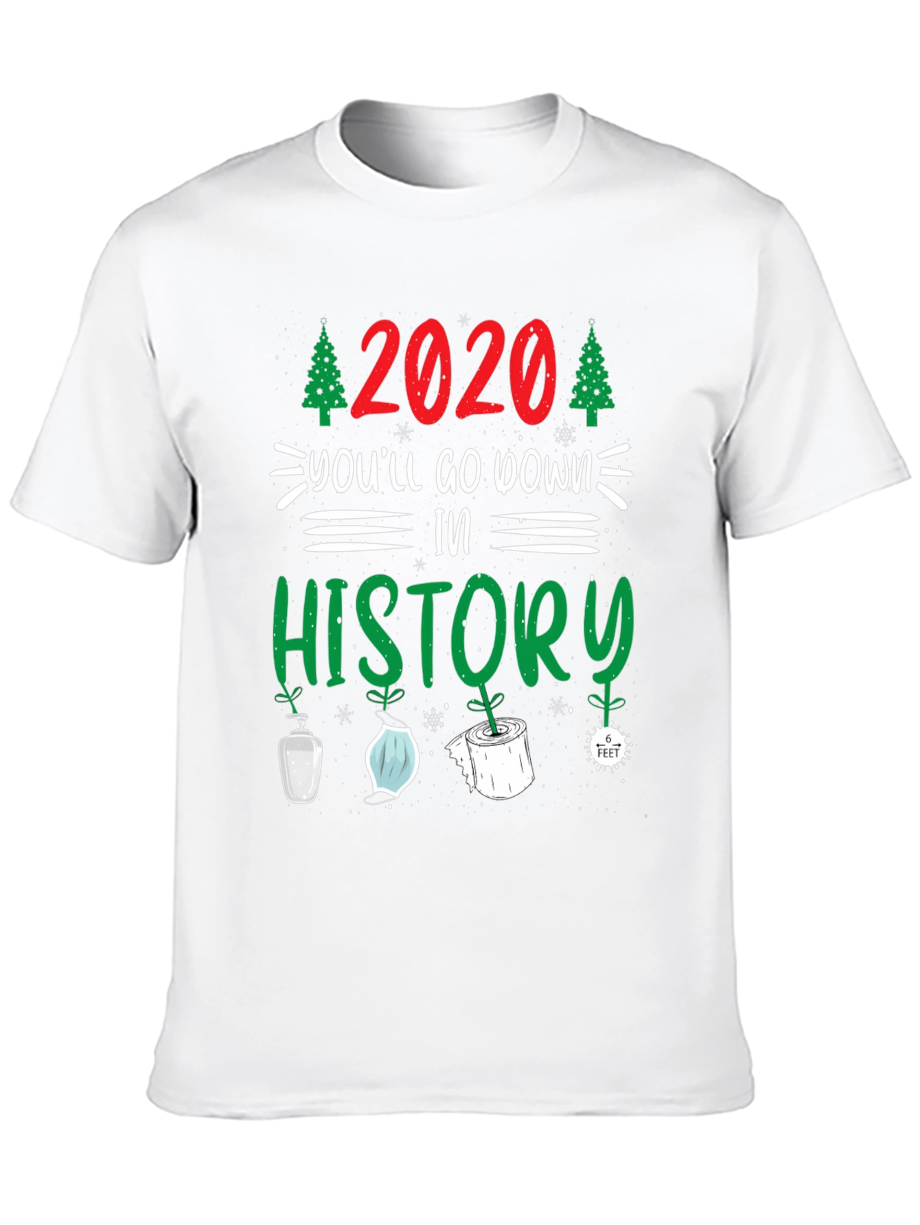 Black 2020 History Graphic Tee view 10