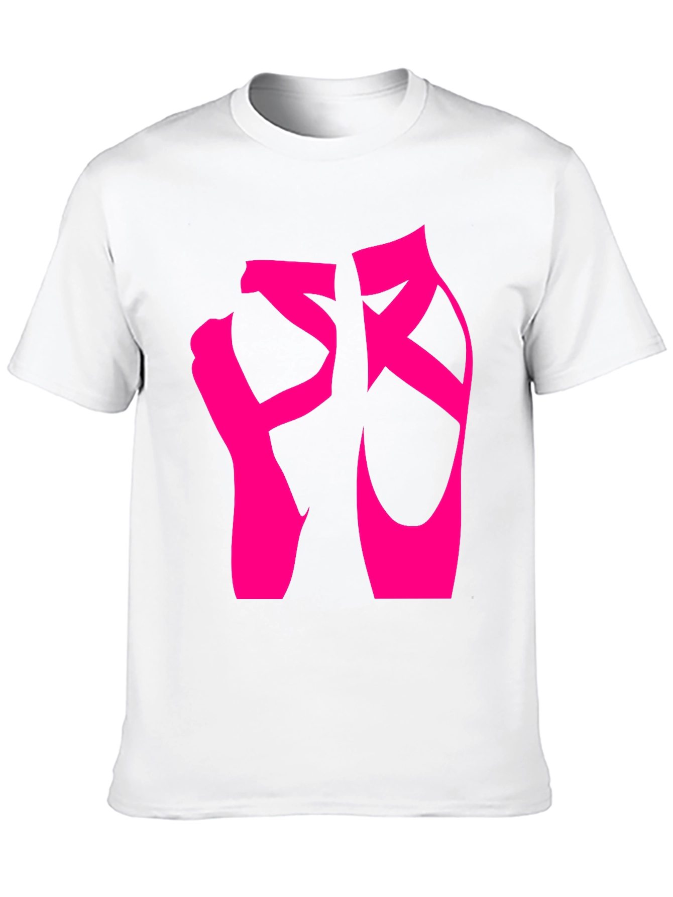 Black Ballet Shoes Graphic Tee - Dance Lover T-Shirt view 10
