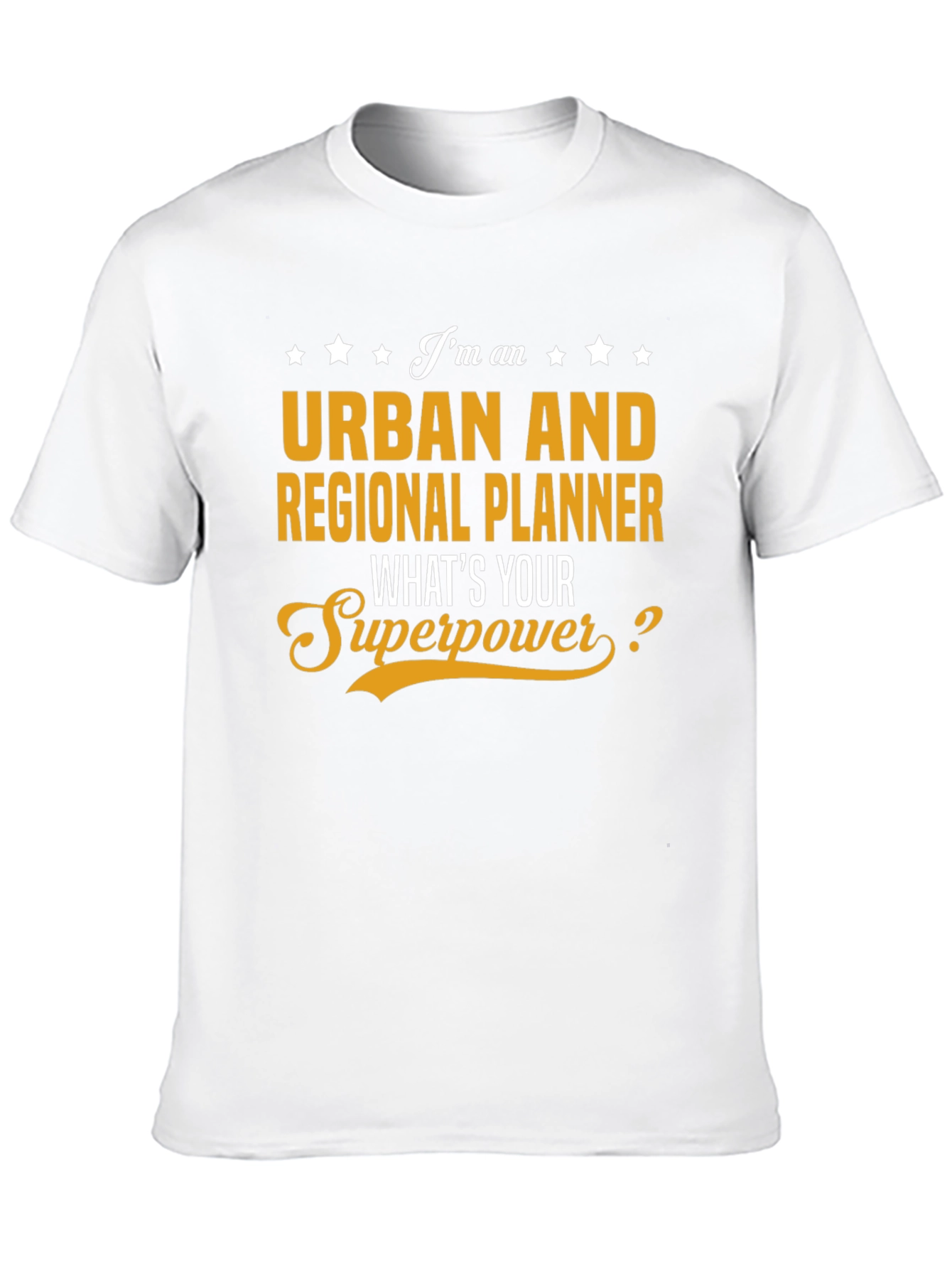 Black Urban Planner Superpower Black T-Shirt view 10