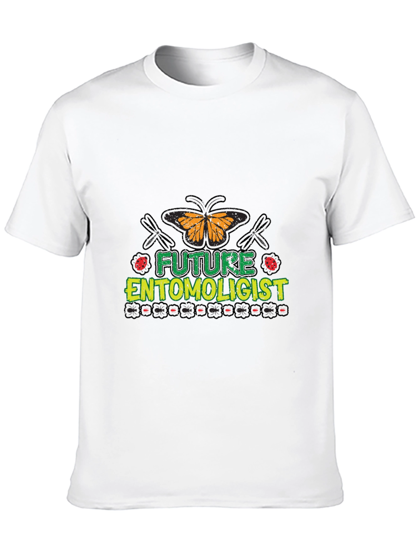 Black Future Entomologist T-Shirt view 10