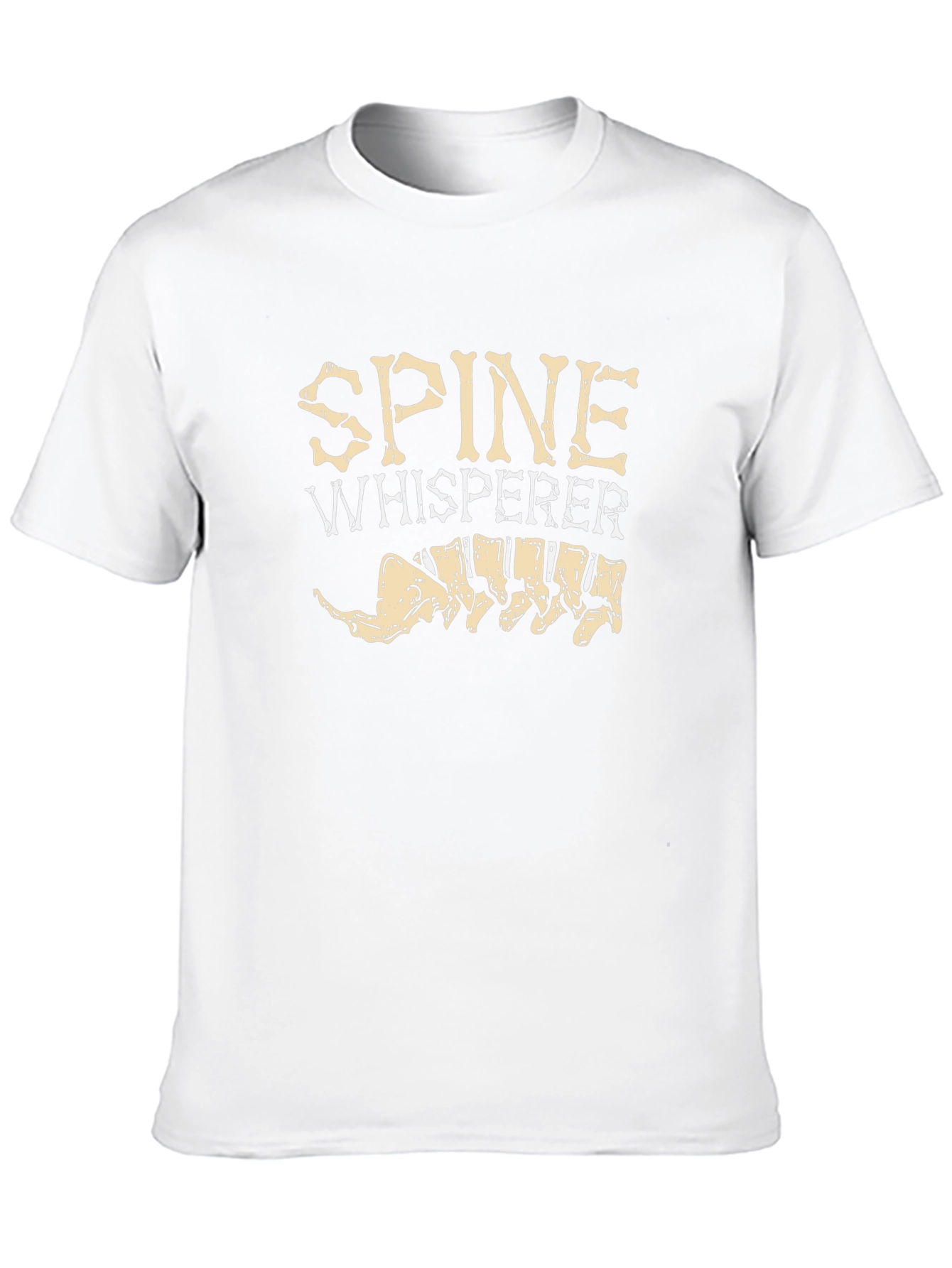 Black Spine Whisperer Graphic Tee - Chiropractic Humor view 10