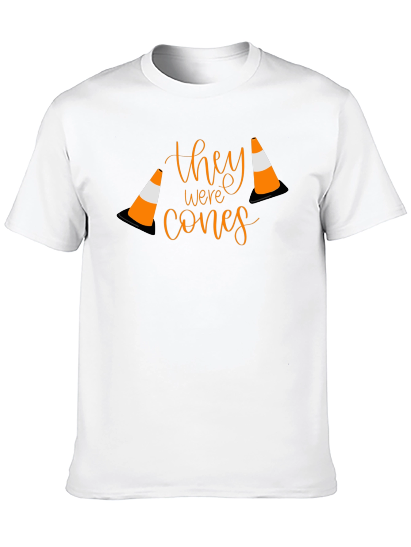 Black They Were Cones T-Shirt - Funny Humor Tee view 10