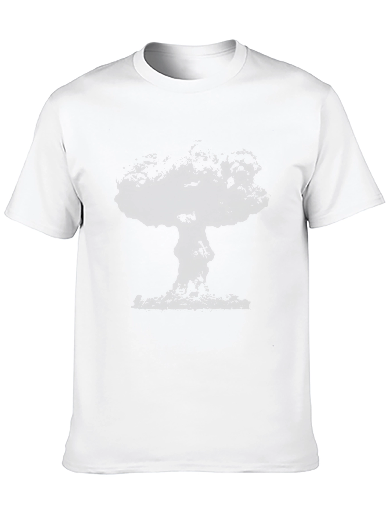 Black Mushroom Cloud Graphic Tee - Black view 10