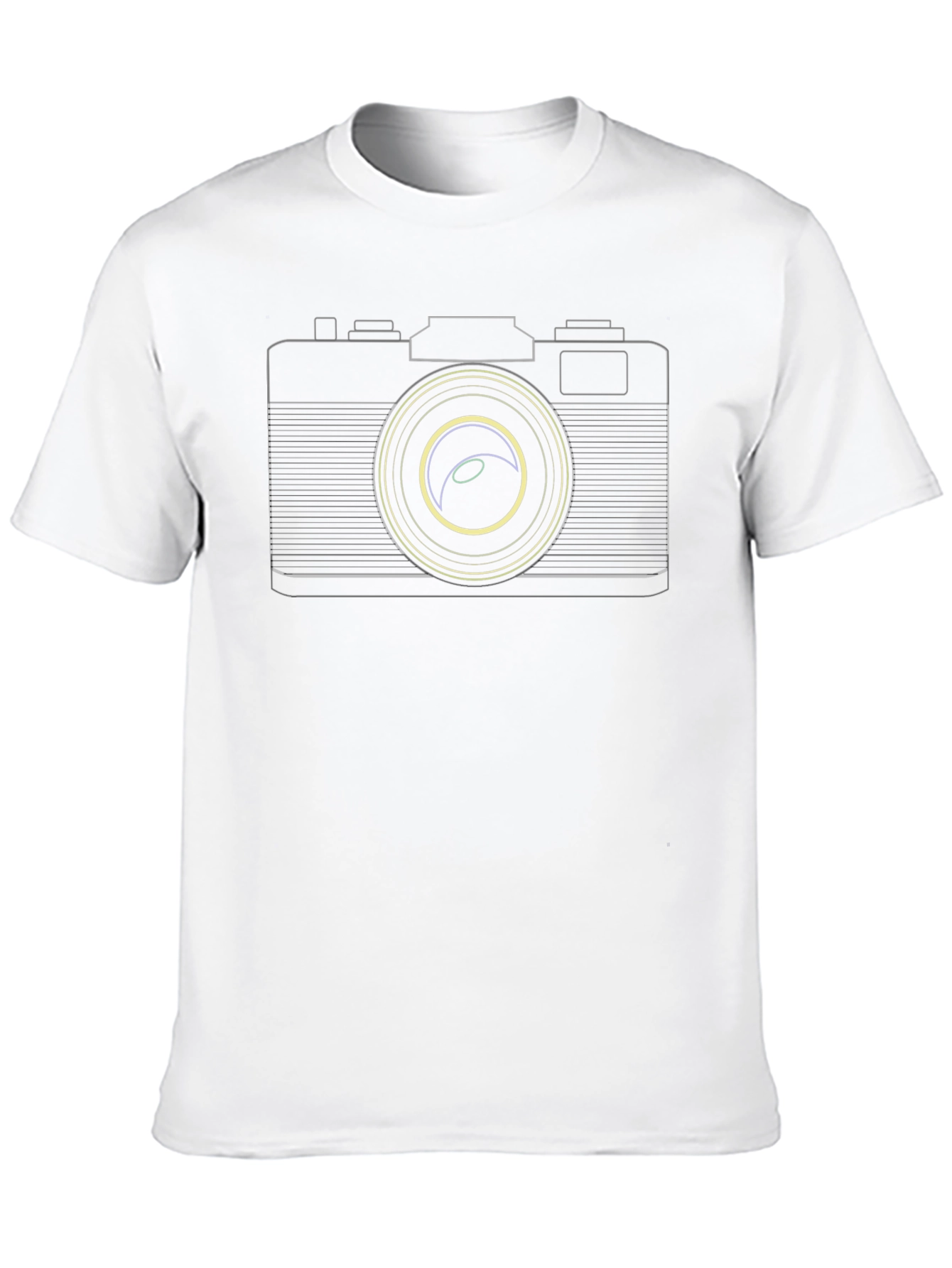 Black Camera Graphic T-Shirt - Classic Photography Tee view 10