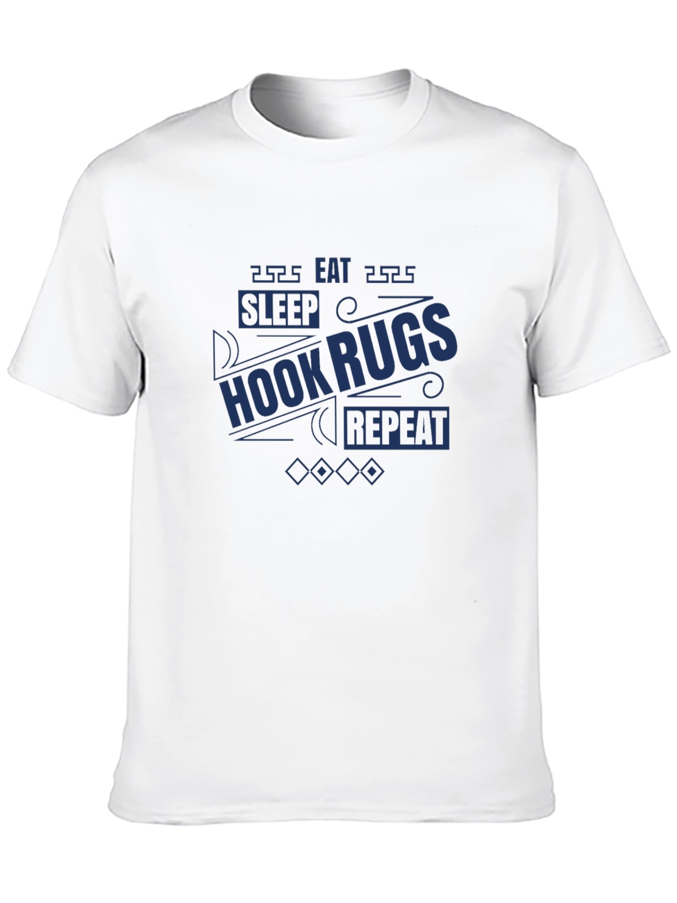 Black Hook Rugs T-Shirt: Sleep, Eat, Repeat! view 10