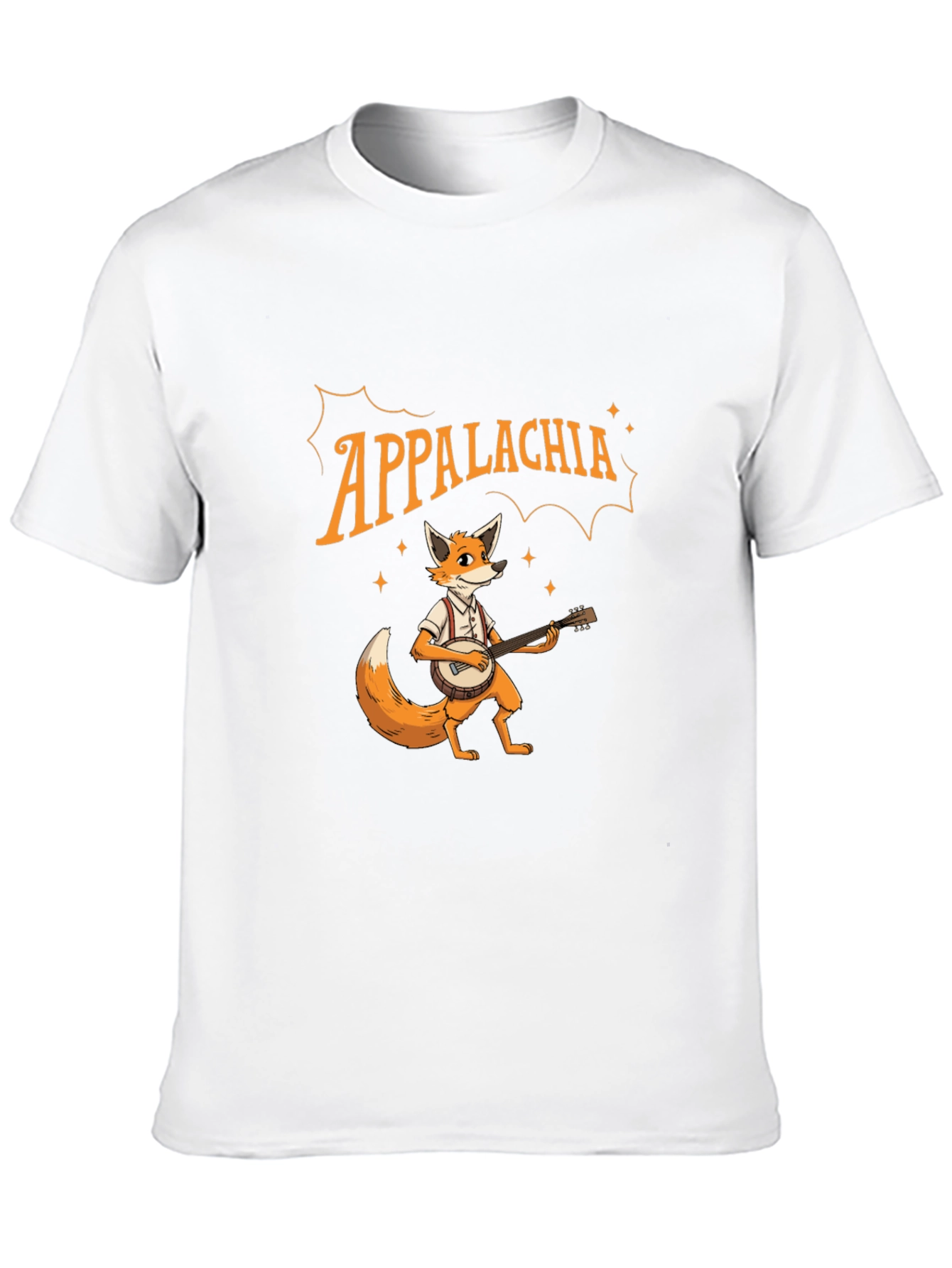 Black Appalachia Fox T-Shirt view 10