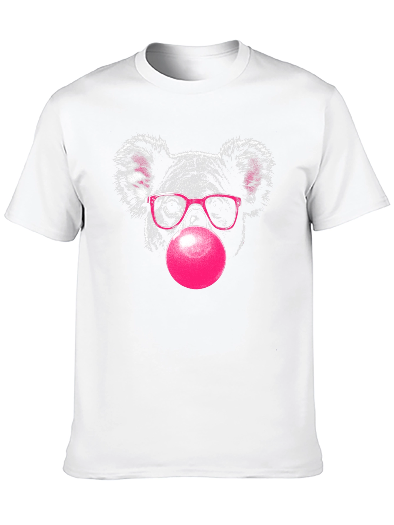 Black Koala Bubble Gum Graphic Tee view 10