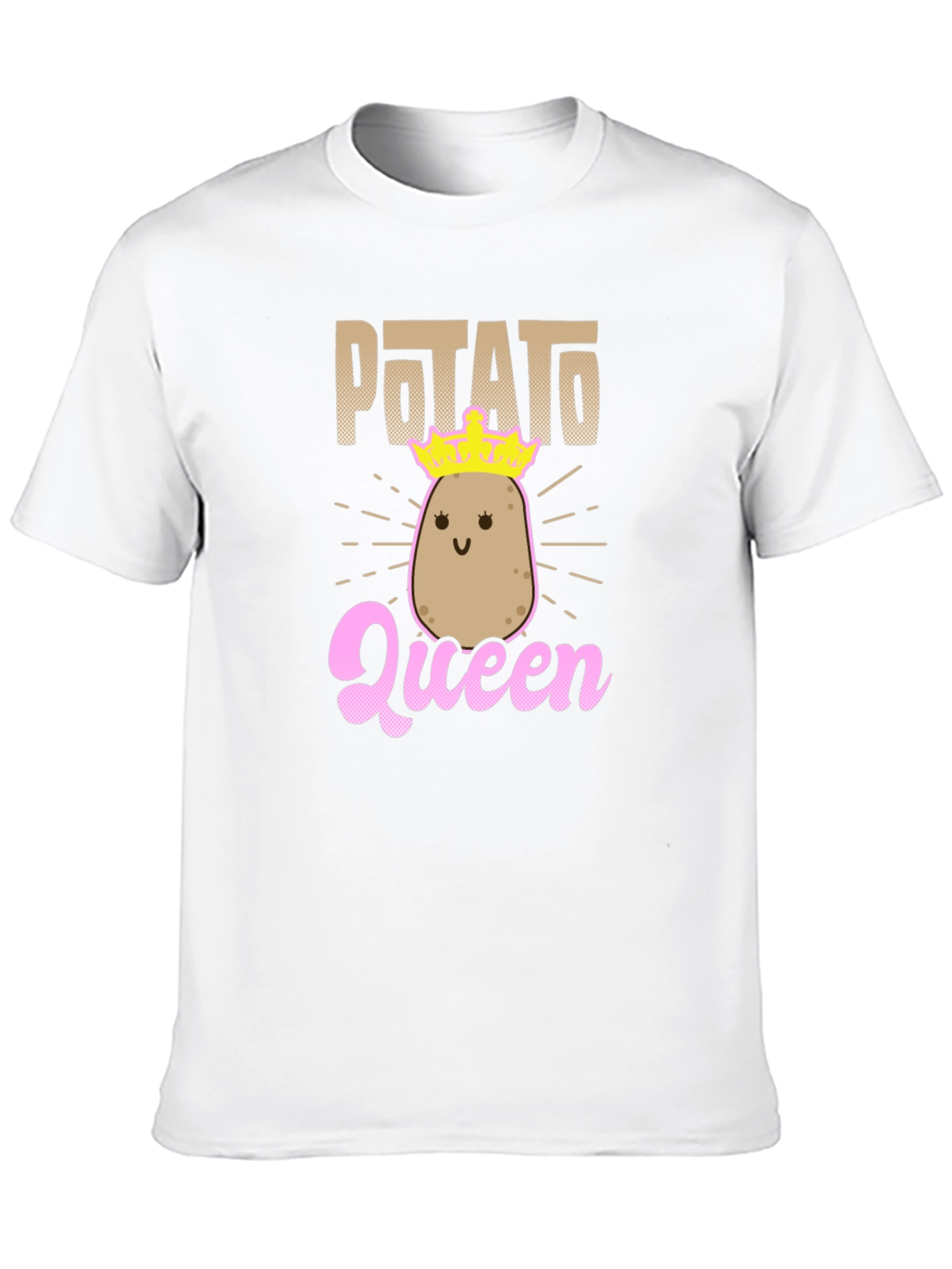 Black Potato Queen T-Shirt view 10