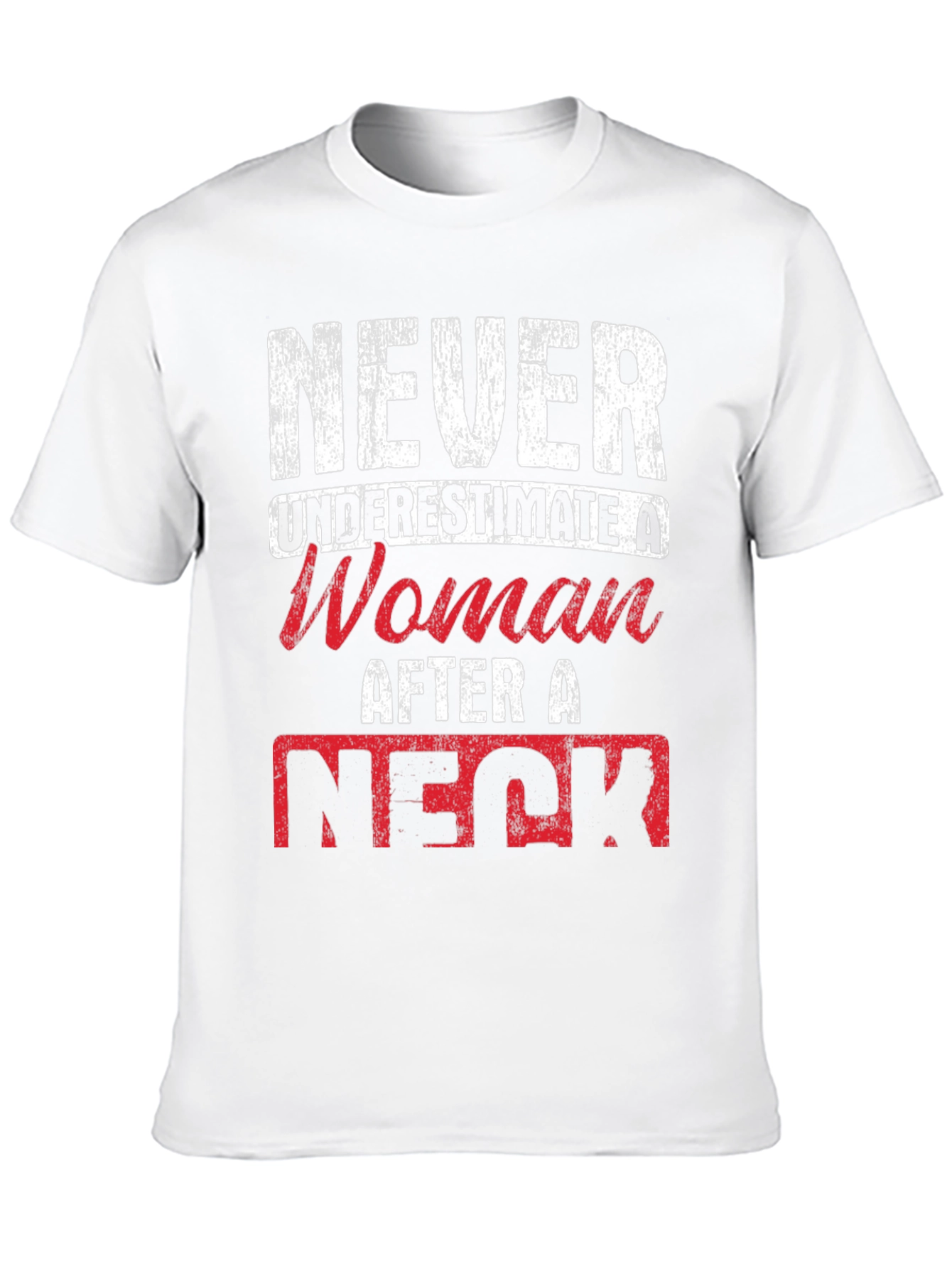 Black Never Underestimate a Woman T-Shirt view 10