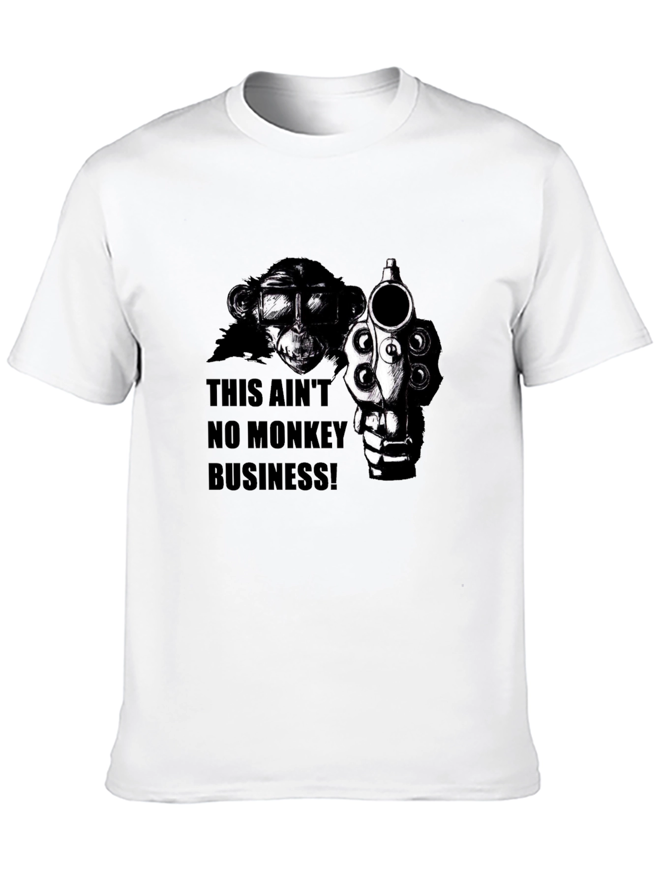 Black Monkey Business T-Shirt view 10