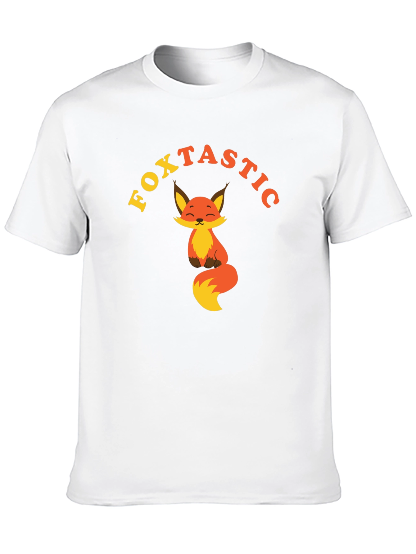 Black Foxtastic Graphic Tee - Cute Fox Design view 10