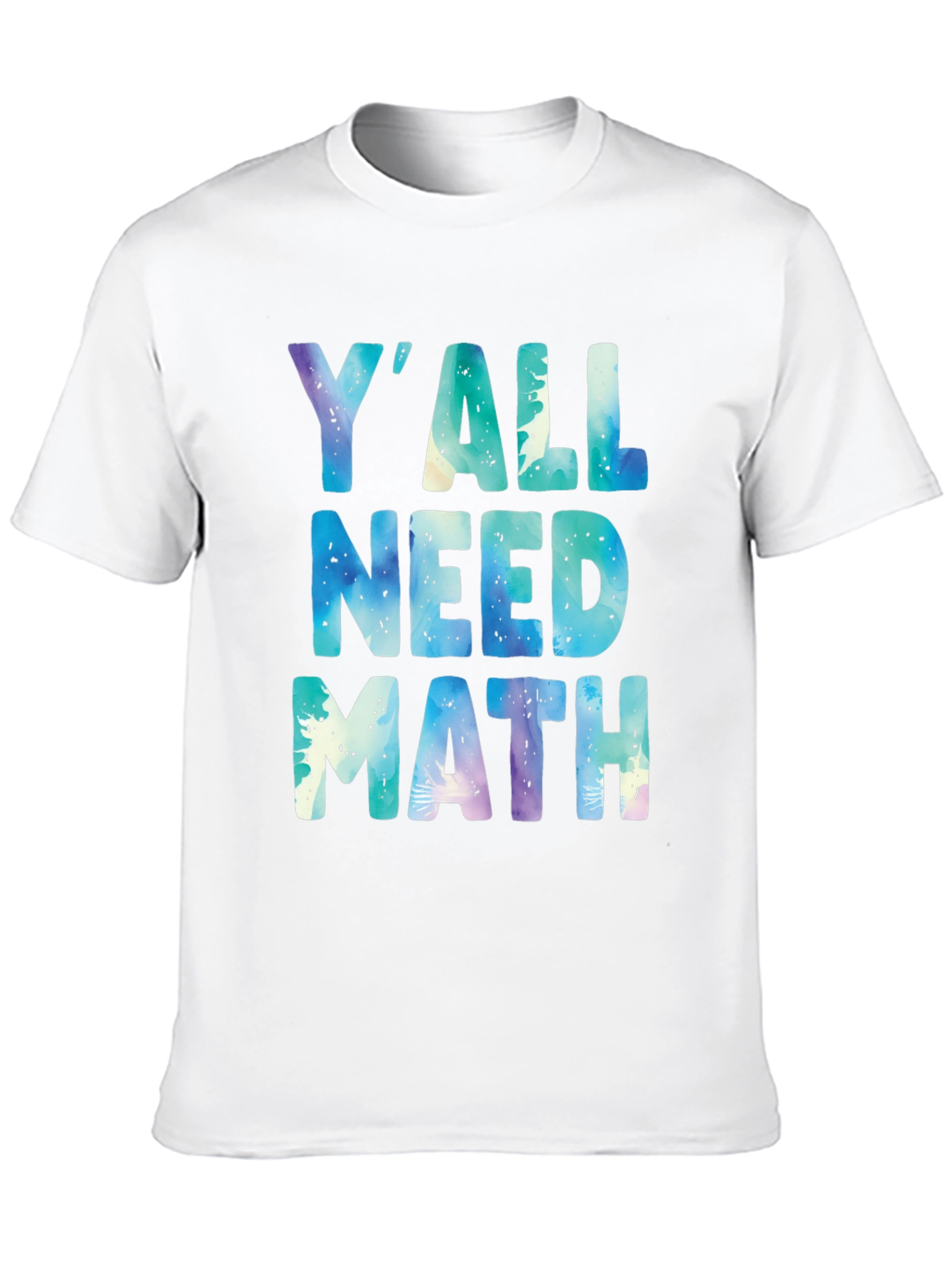 Black Y'all Need Math T-Shirt - Funny Graphic Tee view 10