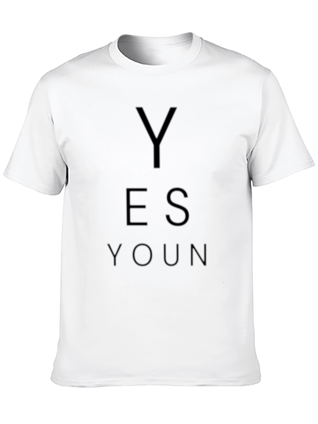 Black Yes Youn Black Graphic Tee view 10