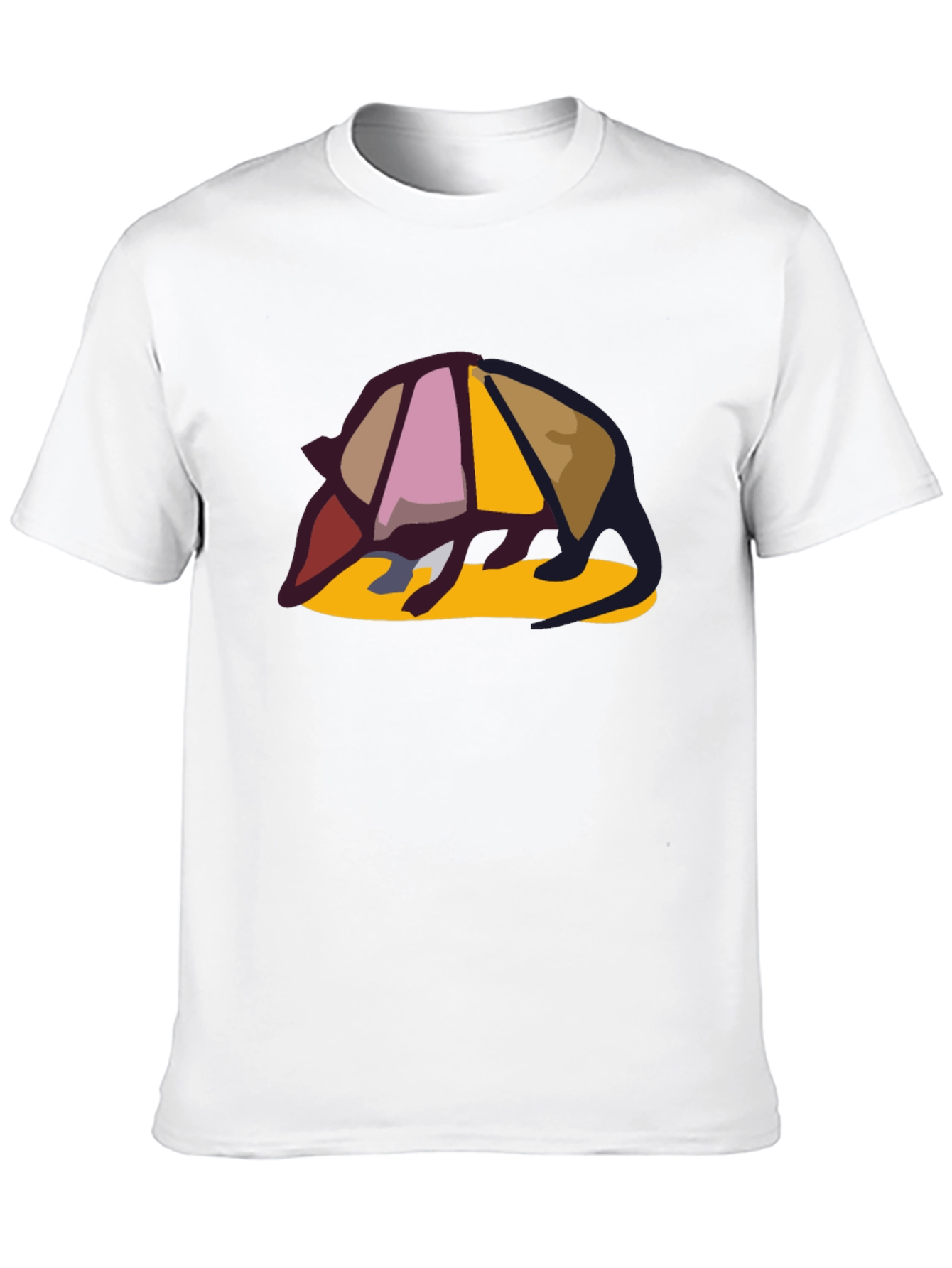 Black Armadillo Graphic Tee - Unique Design, Casual Style view 10