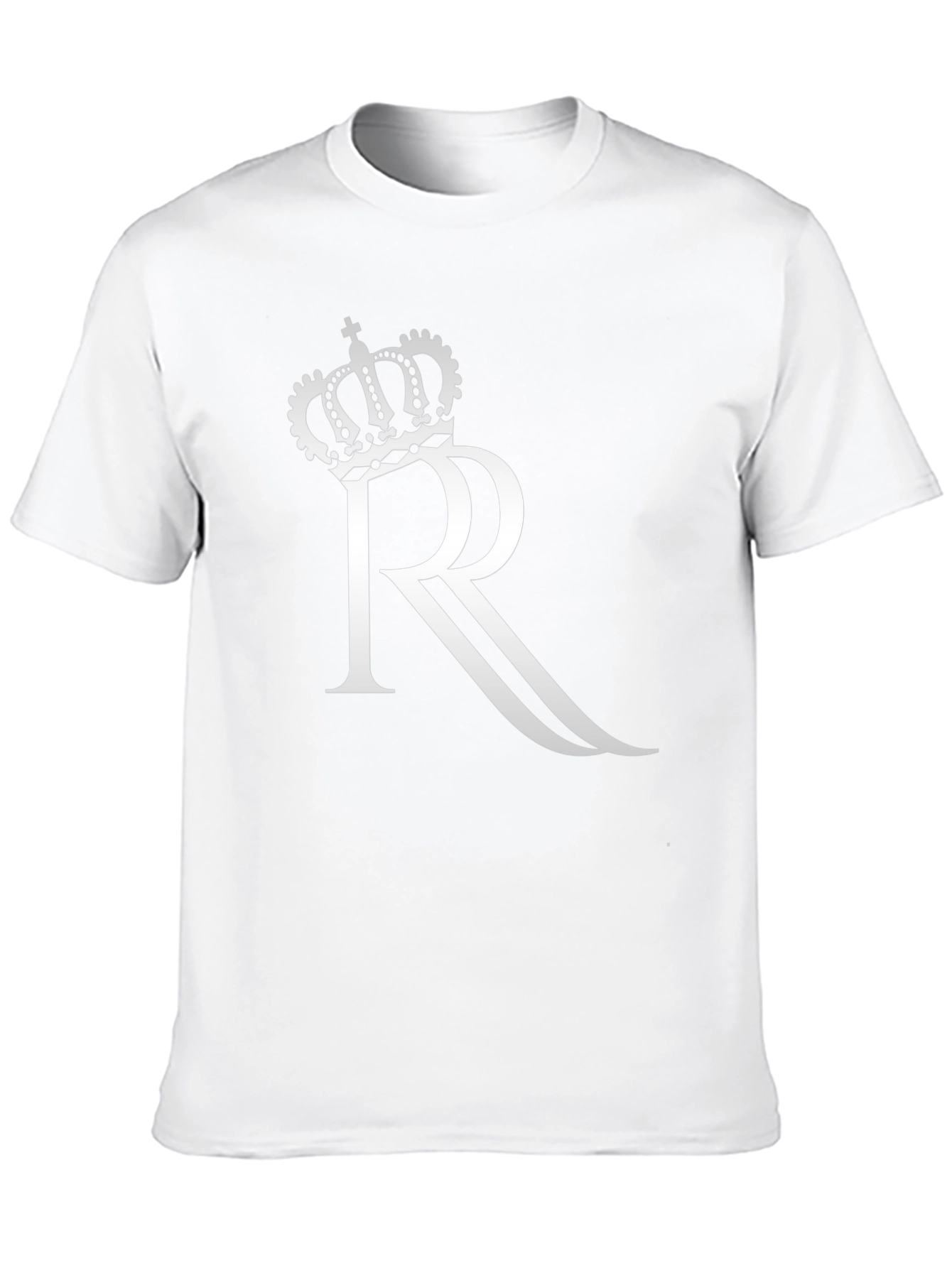 Crown R Graphic Black T-Shirt - 10