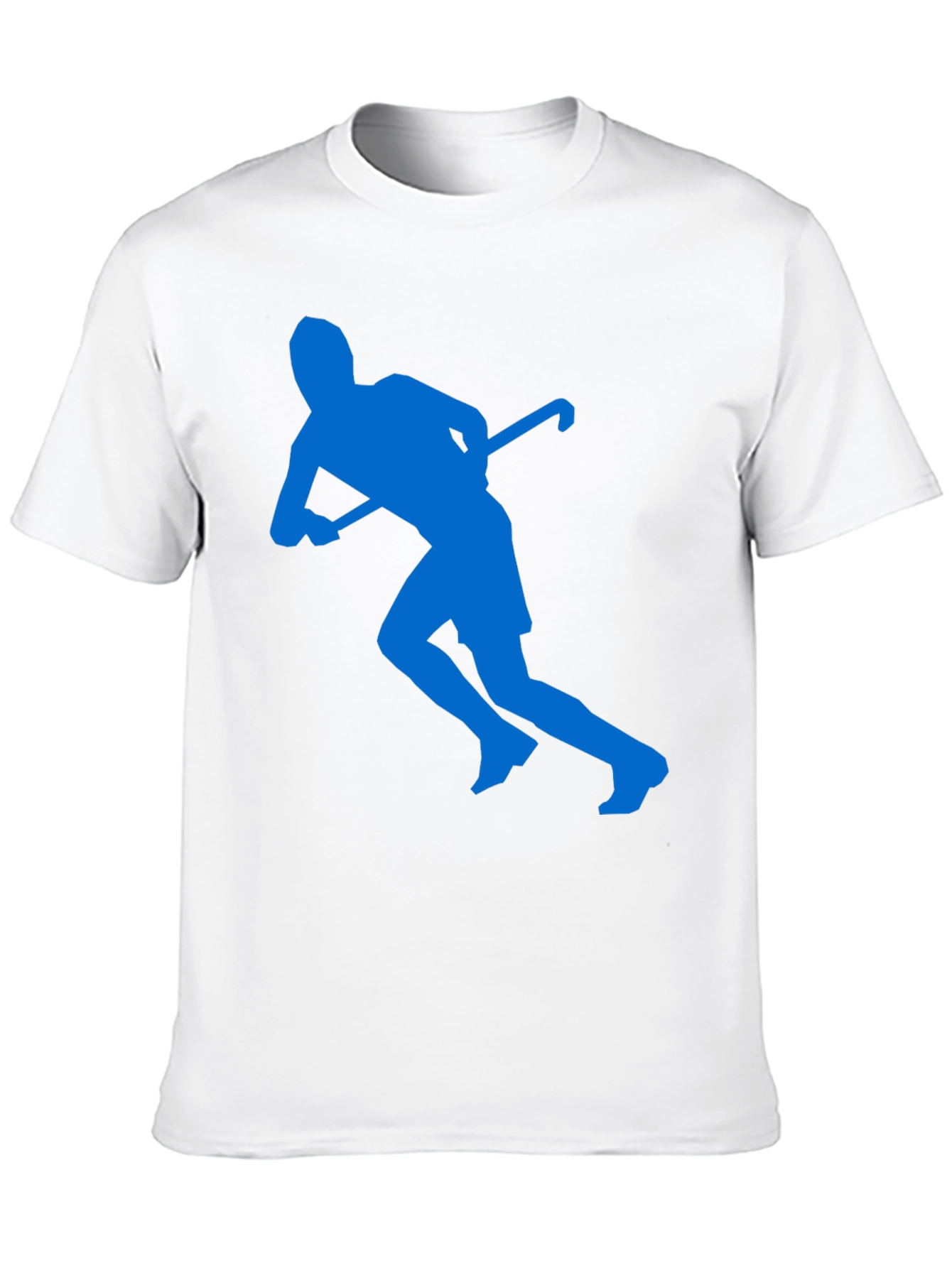 Black Hockey Player Graphic T-Shirt view 10