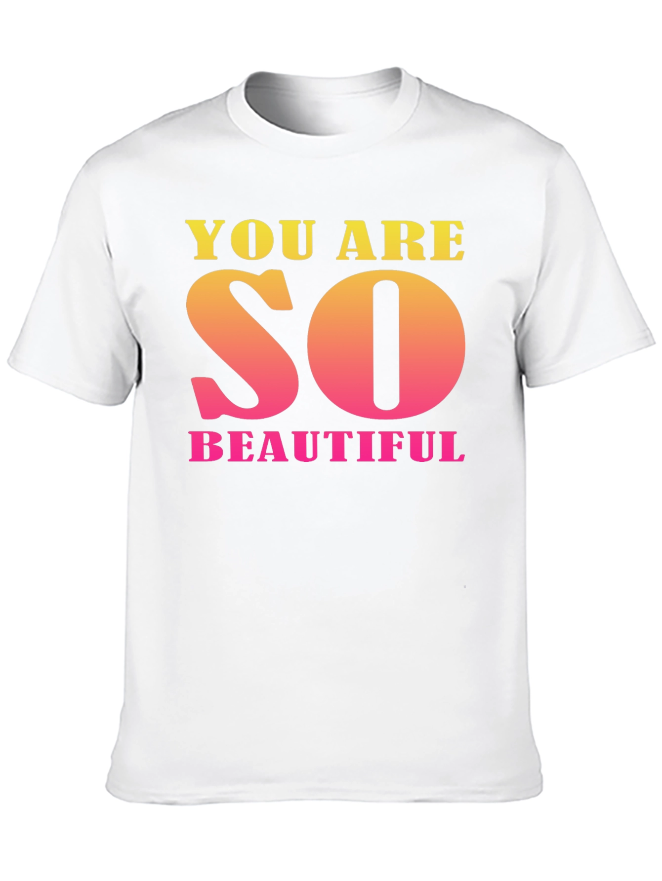 Black You Are So Beautiful Graphic Tee view 10