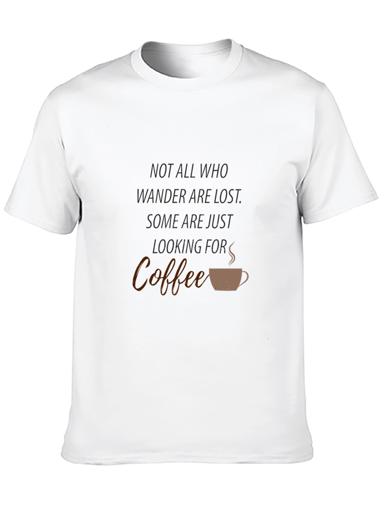 Black Coffee Seeker T-Shirt - Wanderlust Apparel view 10