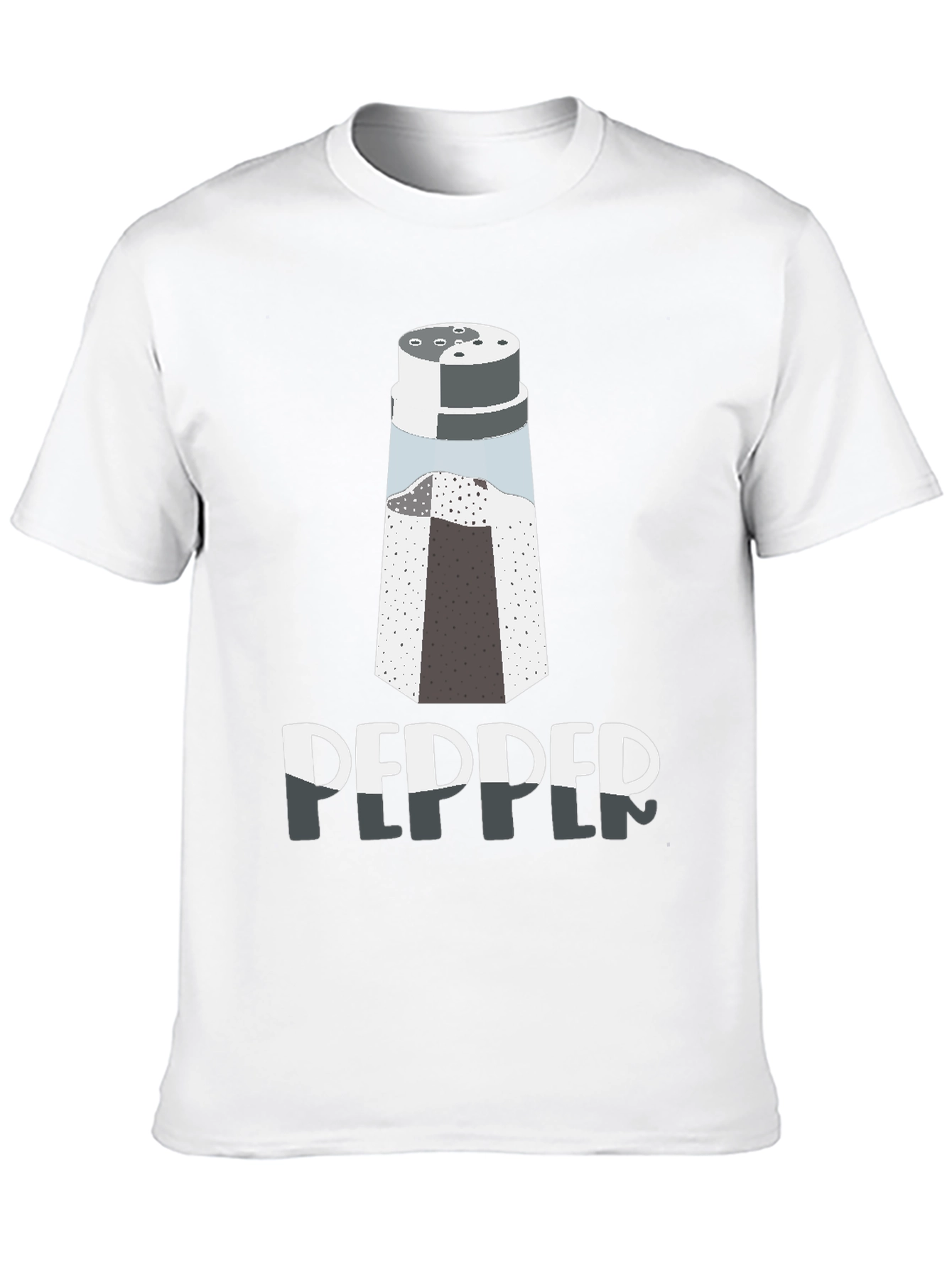 Black Pepper Shaker Graphic Tee - Unisex view 10
