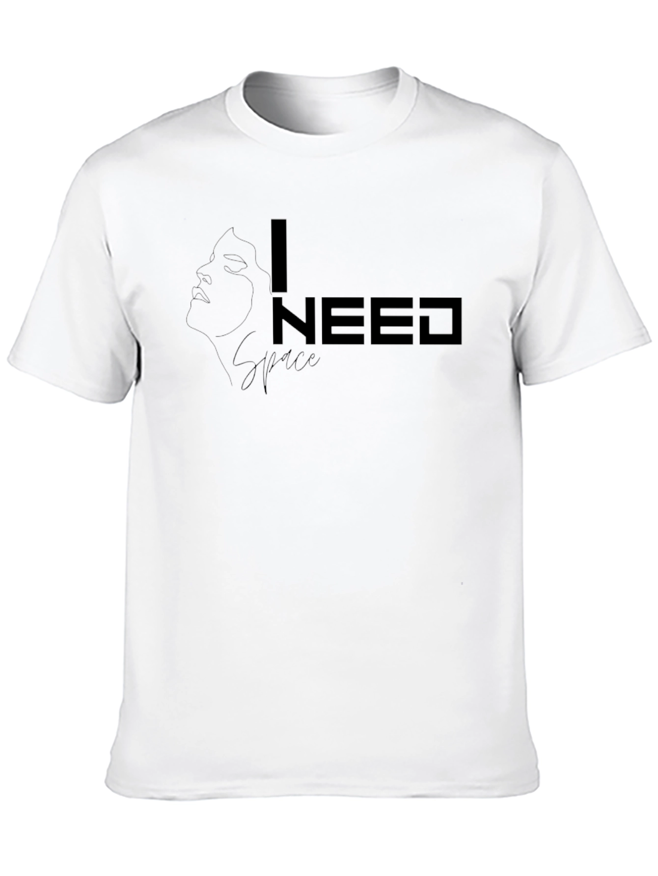 Black I NEED Black Graphic Tee view 10
