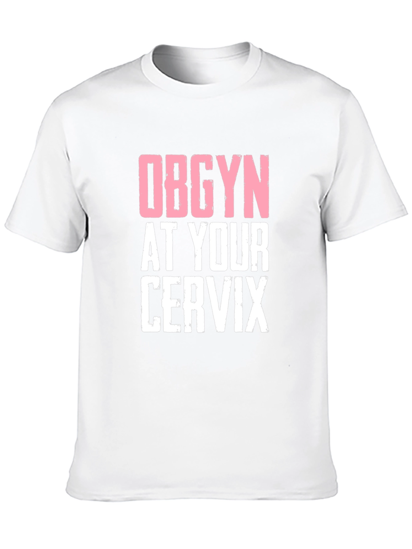 Black OBGYN at Your Cervix Graphic Novelty Tee view 10