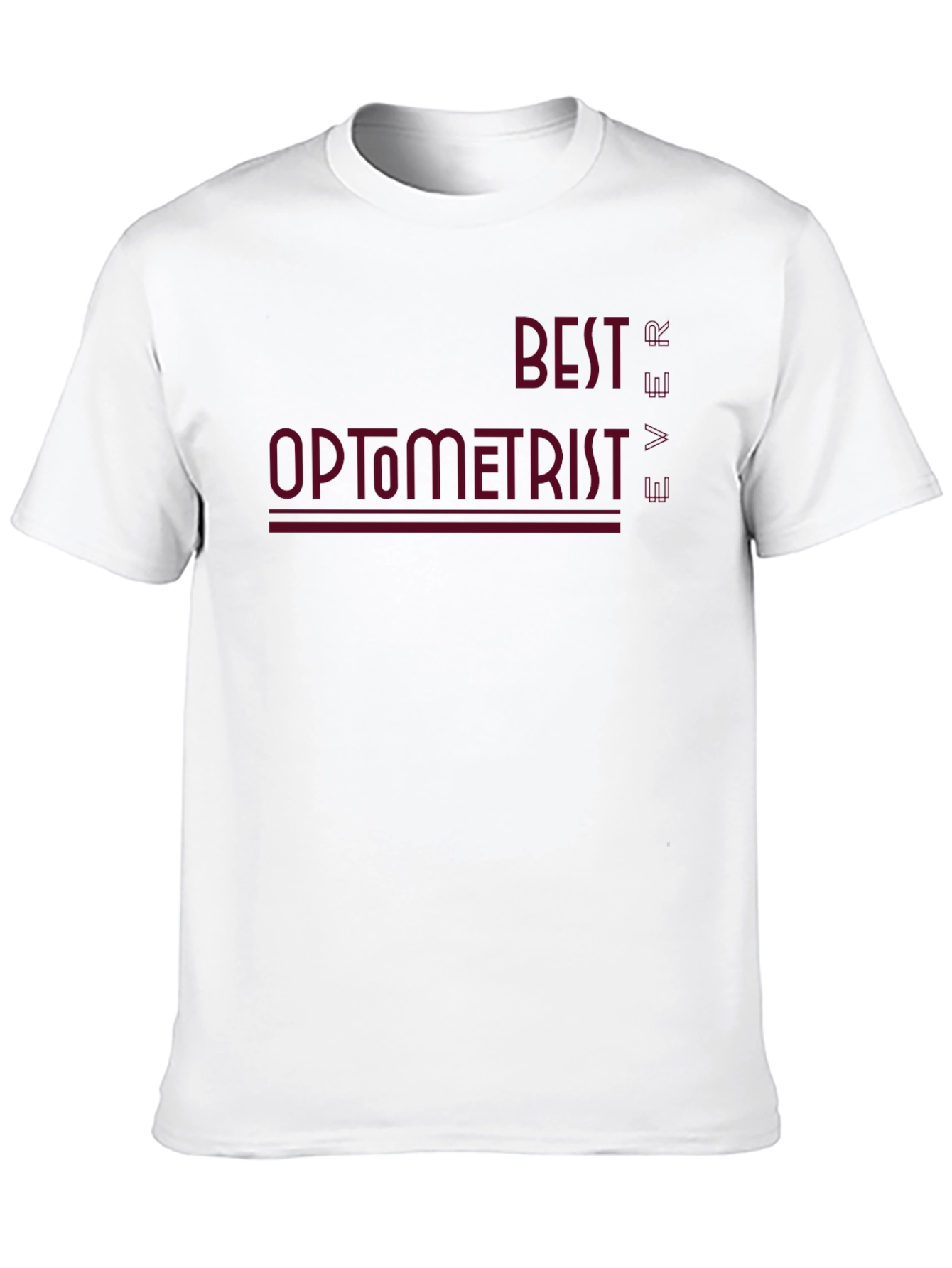 Black Best Optometrist Ever Black T-Shirt view 10