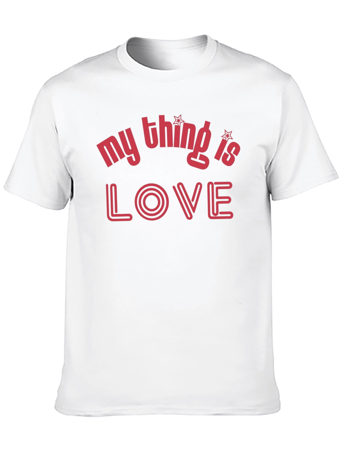 Black My Thing is Love Graphic Tee view 10
