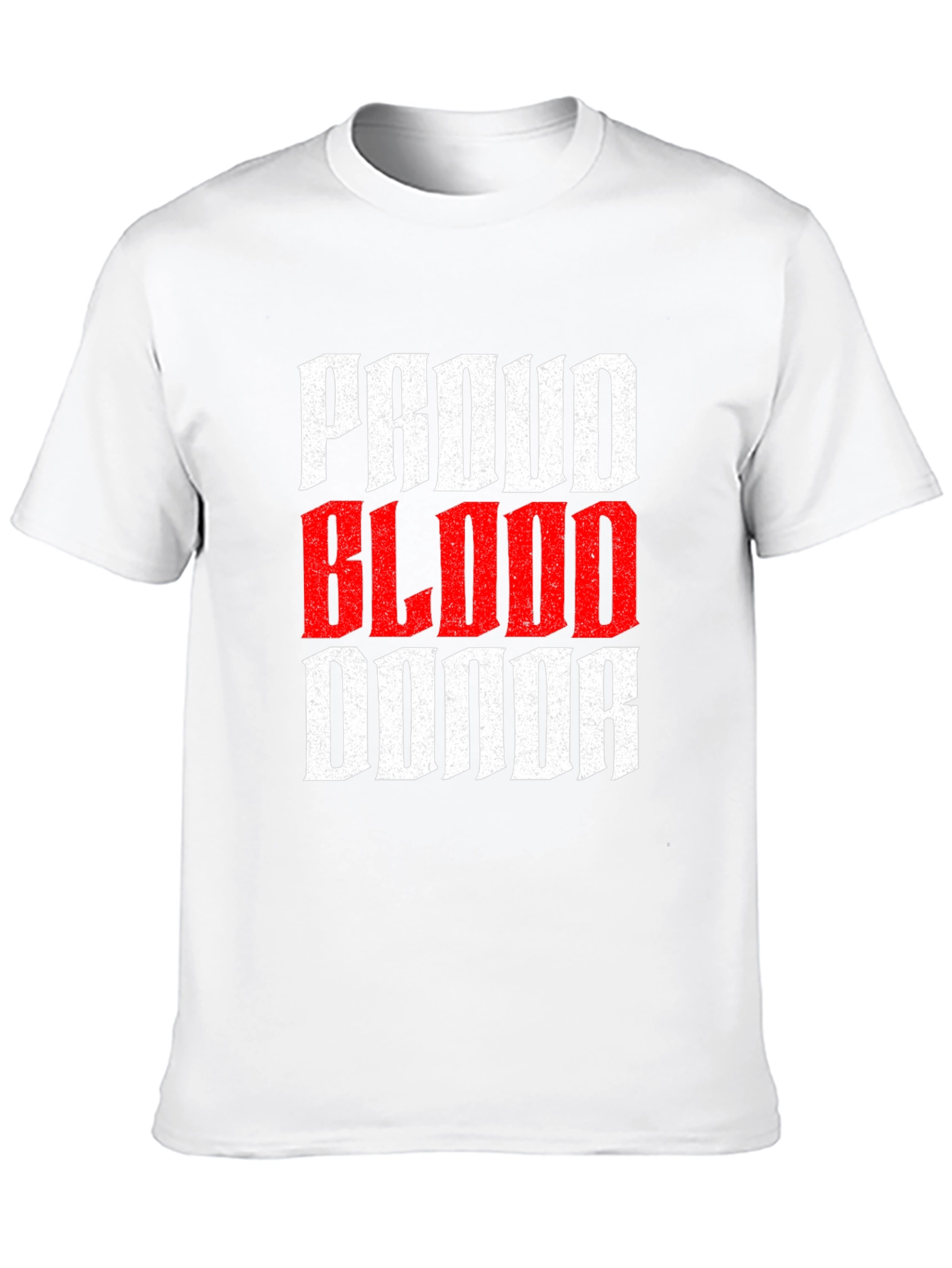 Black Proud Blood Donor Graphic Tee - Stylish & Supportive view 10