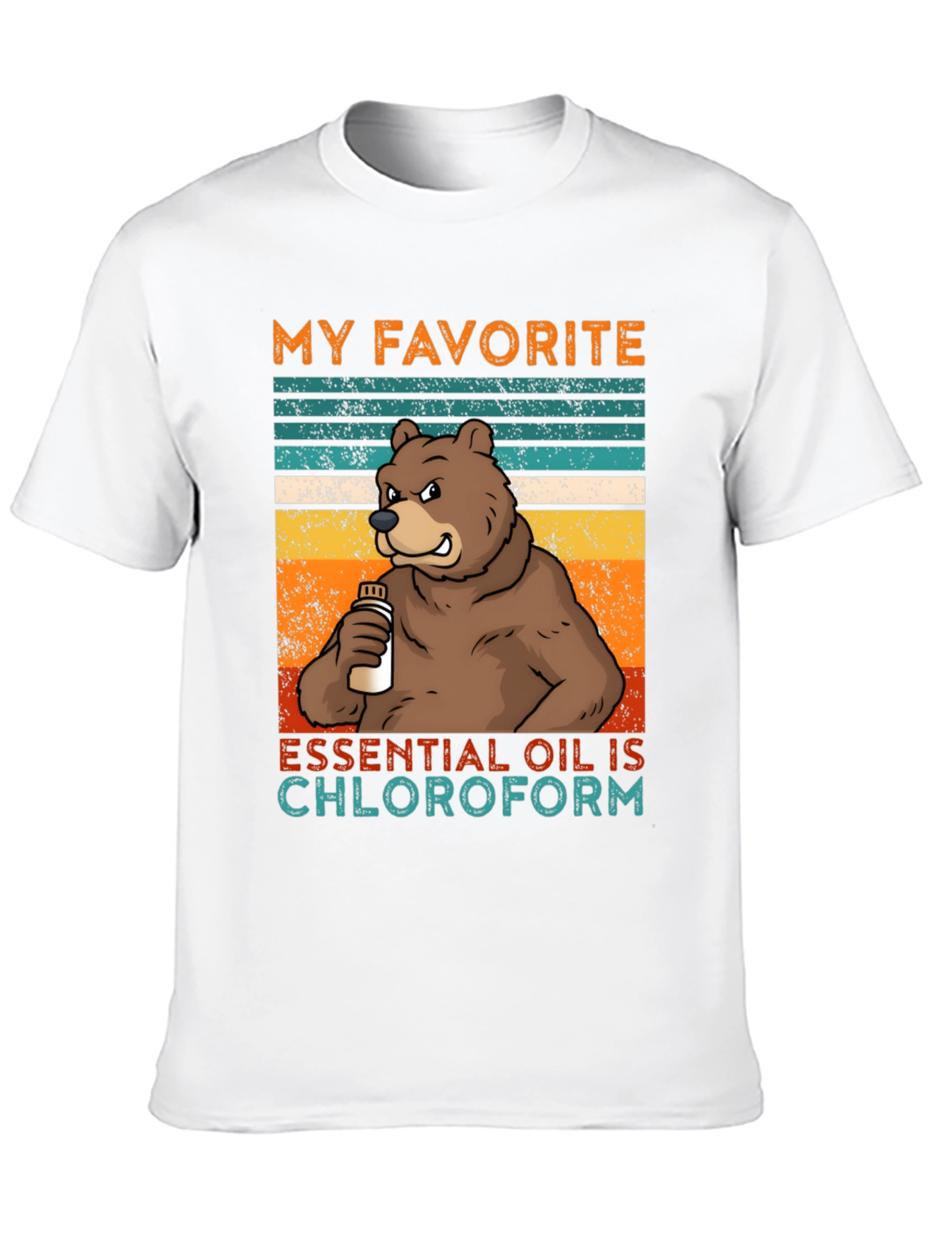 Black My Favorite Essential Oil T-Shirt view 10
