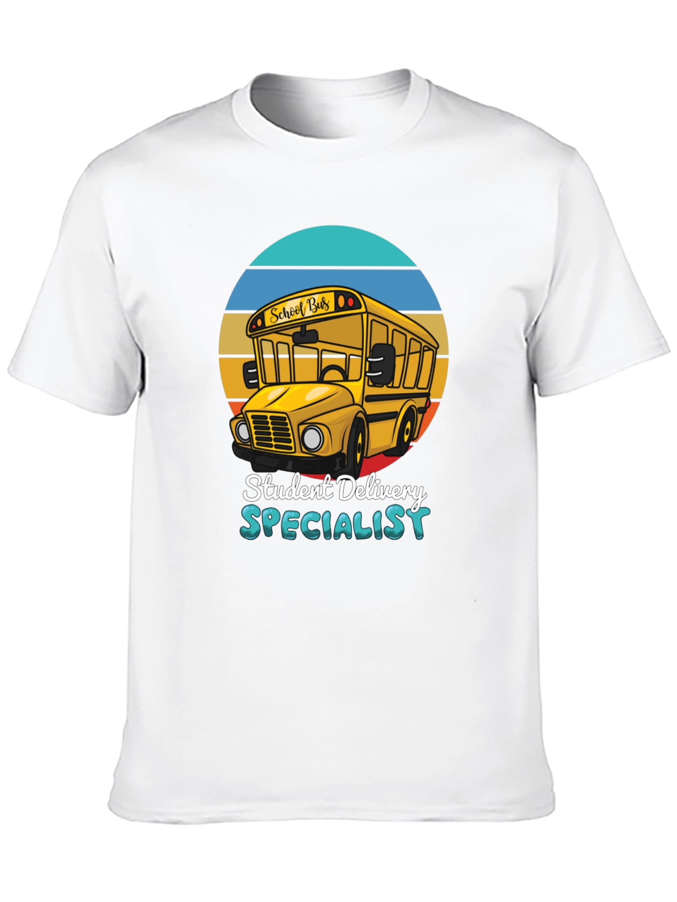 Student Delivery Specialist Tee - School Bus Driver T-Shirt - 10