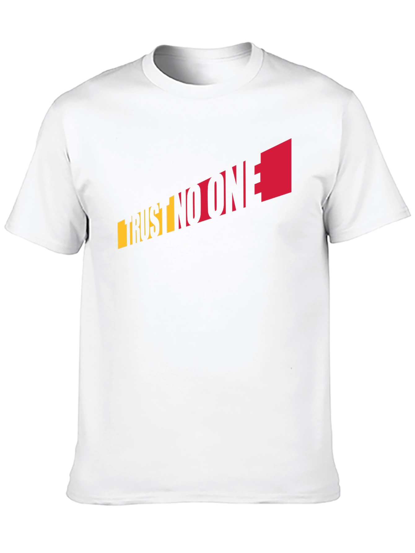 Trust No One Graphic Tee - Black - 10