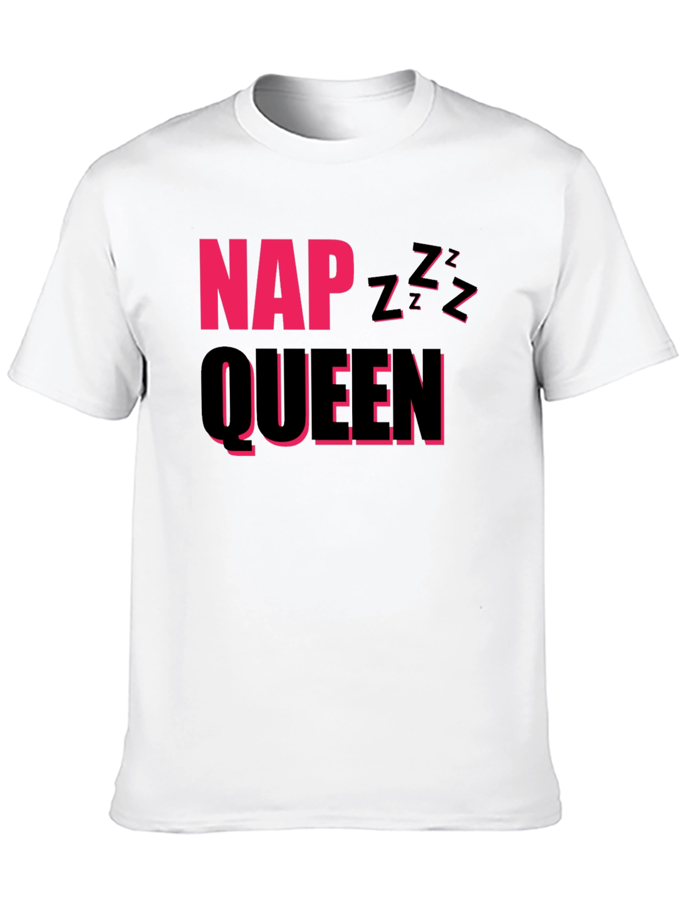Nap Queen Graphic Tee - Comfy Sleep Shirt - 10