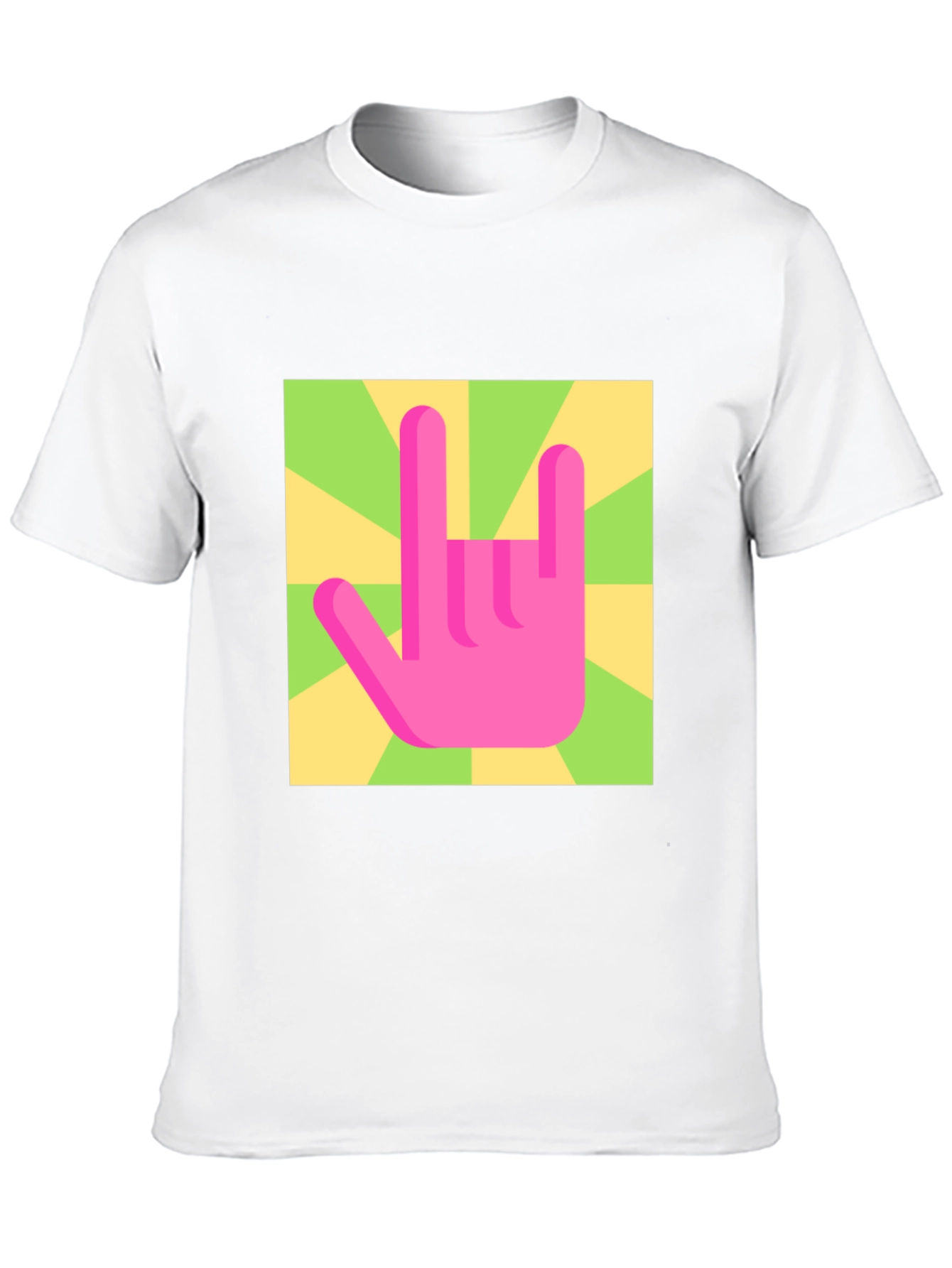 Black Rock On Graphic Tee - Retro Style view 10