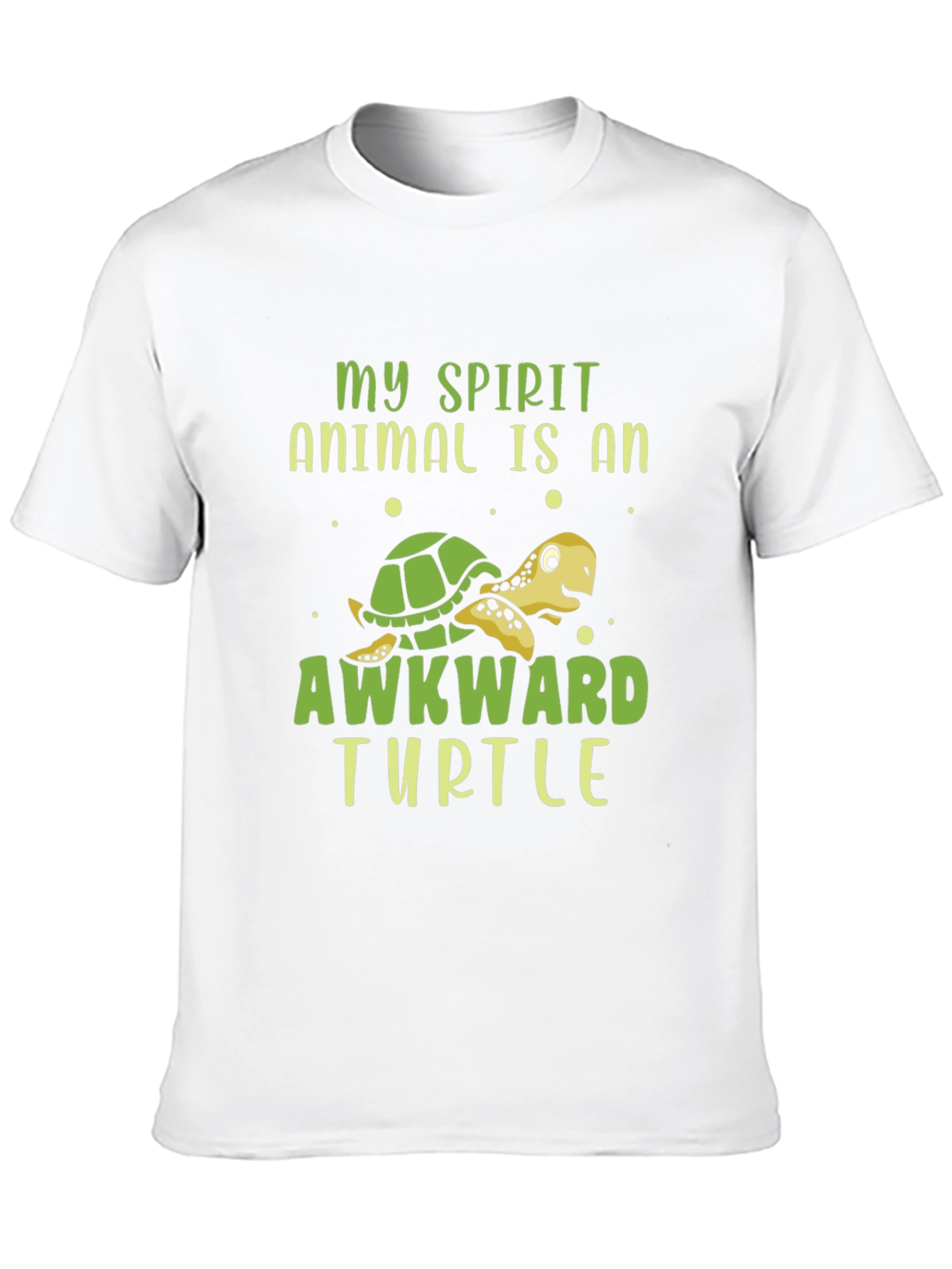 Black Awkward Turtle Graphic T-Shirt - Fun Animal Tee view 10