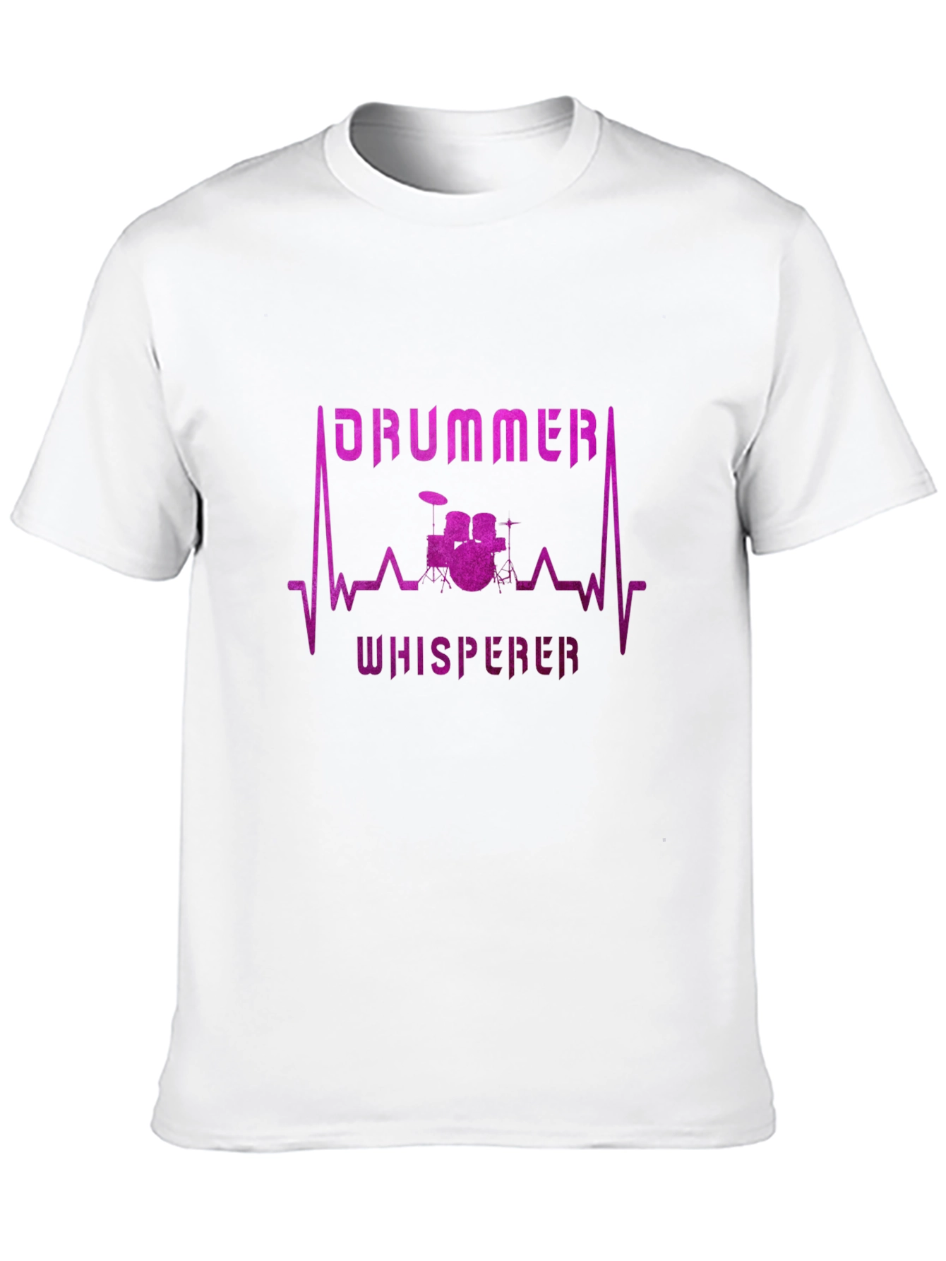 Drummer Whisperer Black T-Shirt - 10
