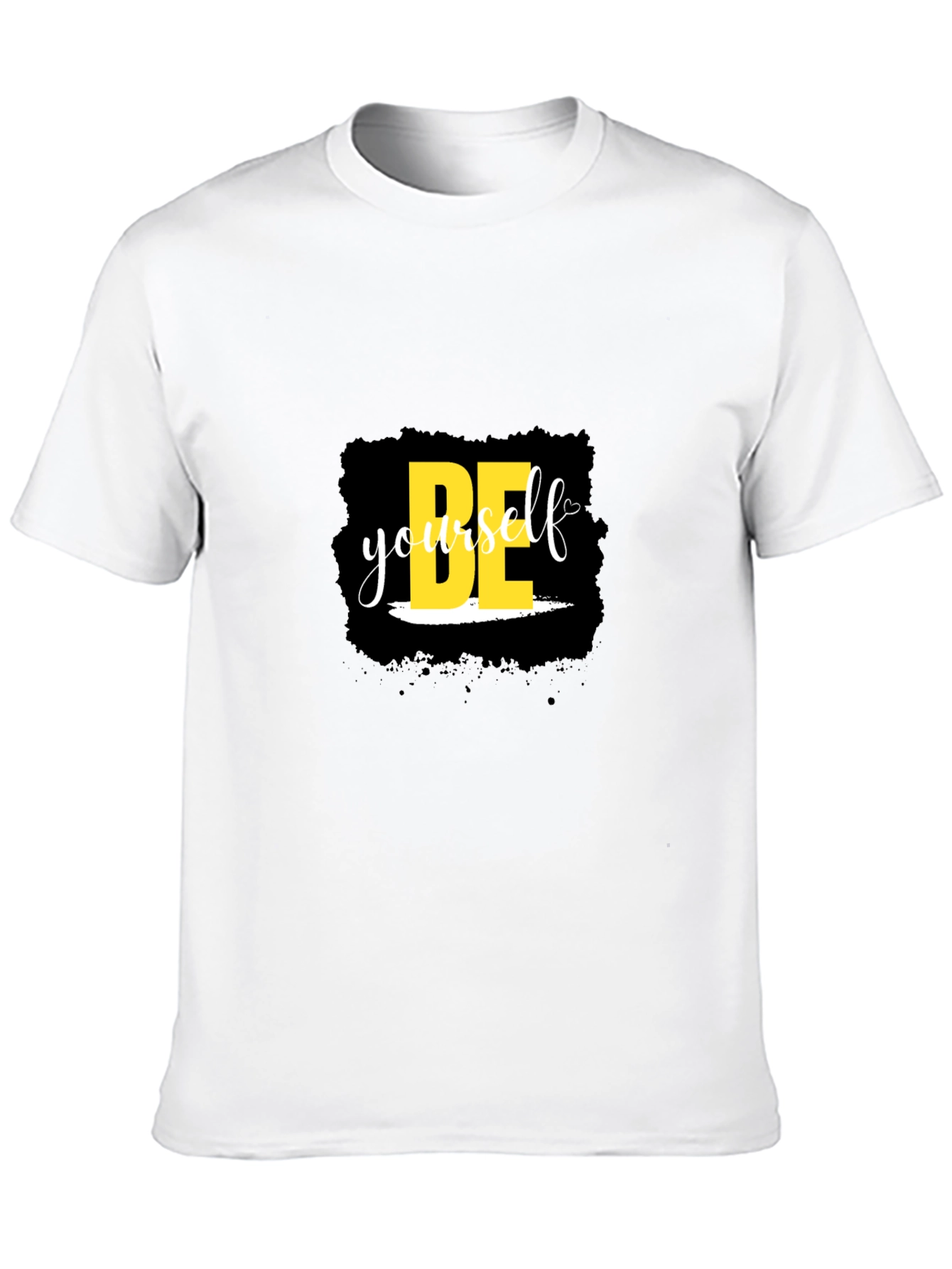 Black Be Yourself Black Tee view 10