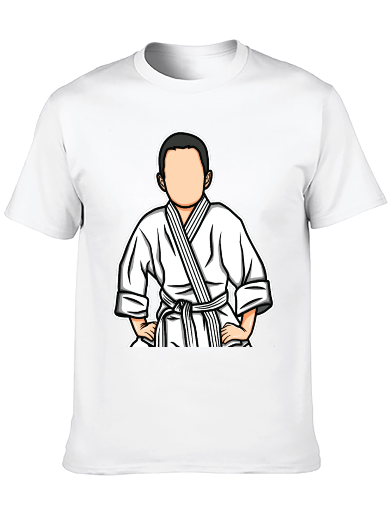 Black Karate Kid Tee - Cool Martial Arts Graphic T-Shirt view 10