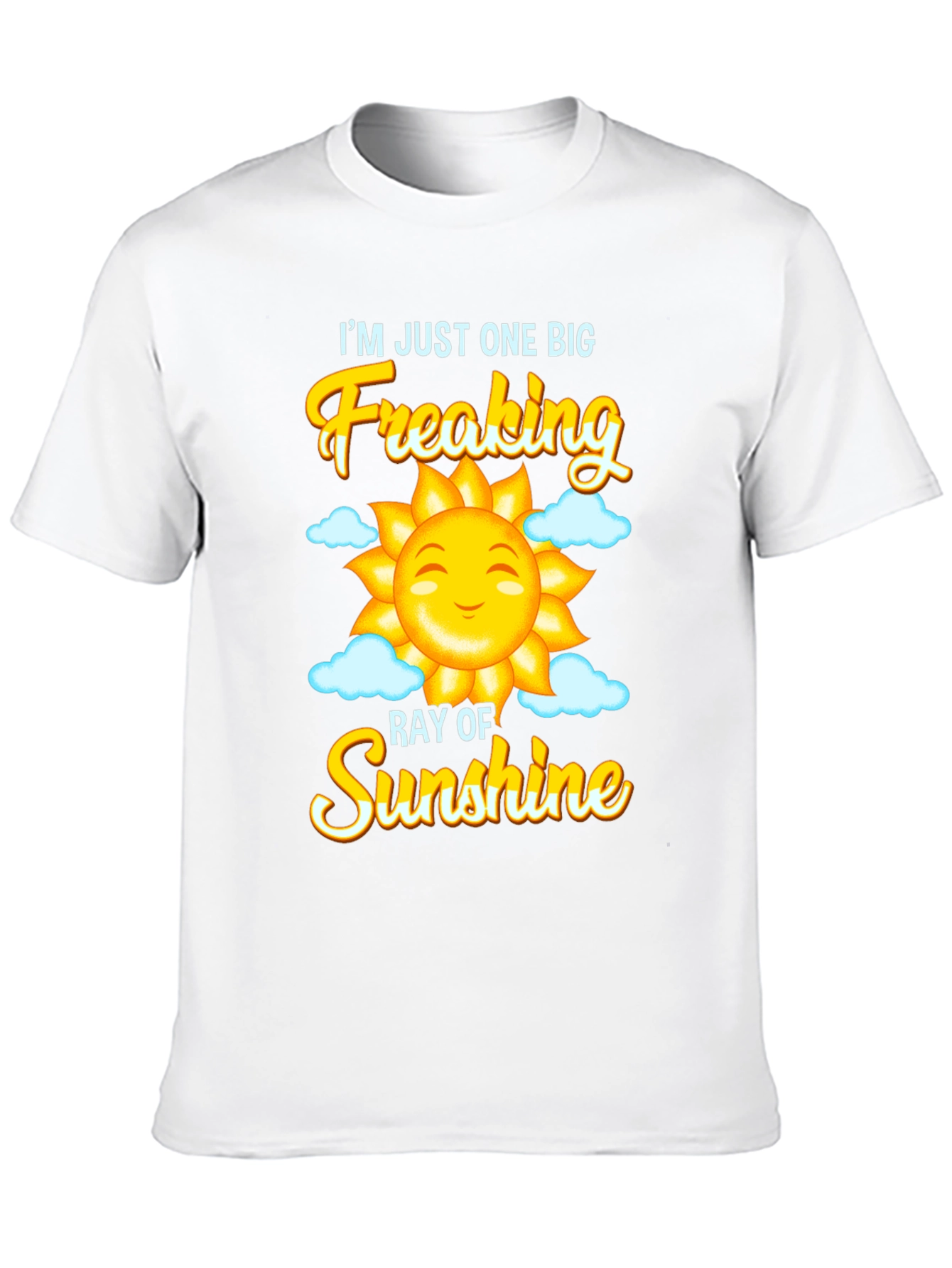 Black Funny Sunshine Graphic Tee view 10